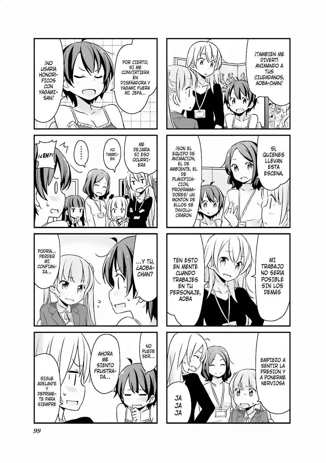 NEW GAME! capítulo 11, página 8