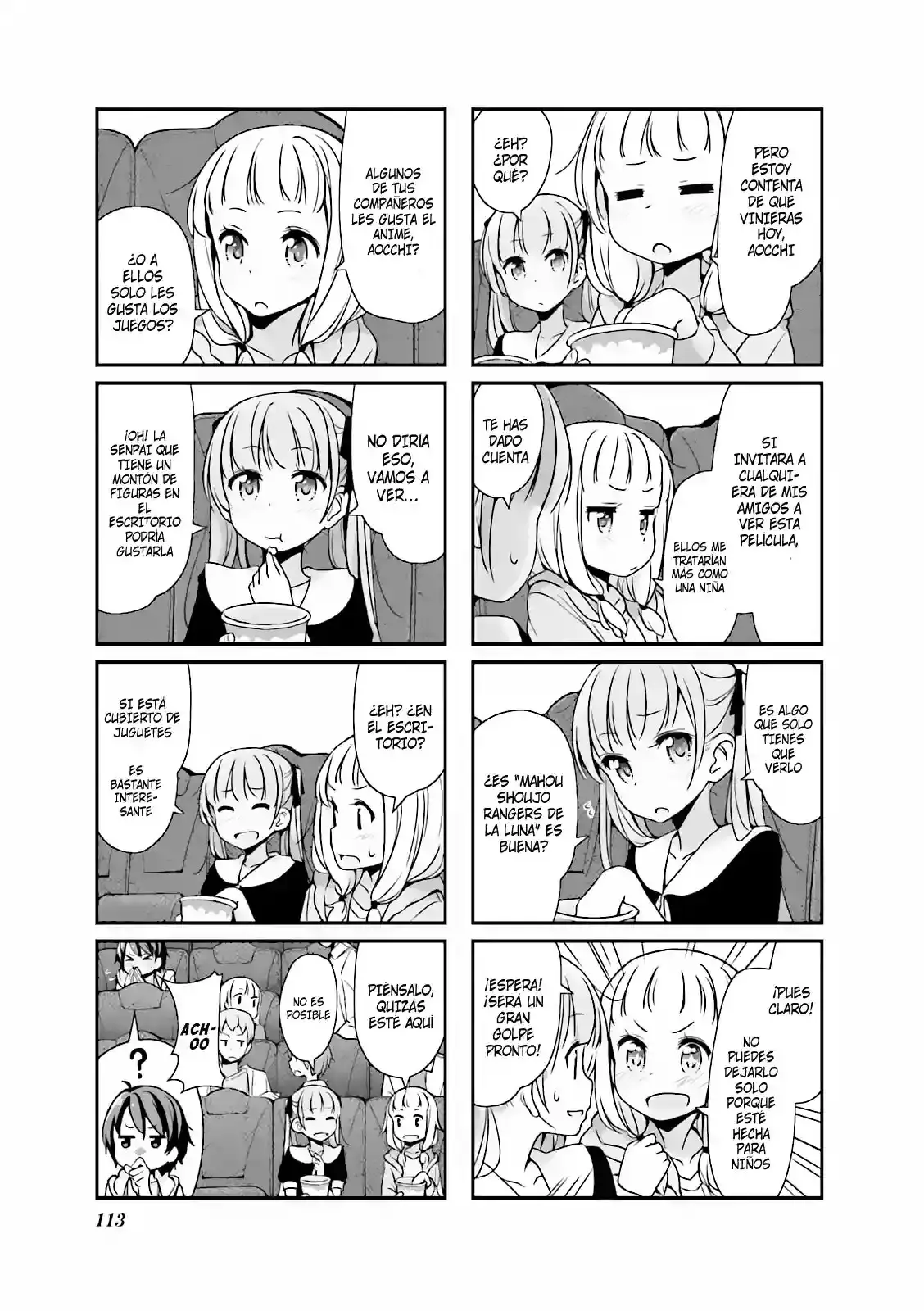 NEW GAME! capítulo 12.5, página 6