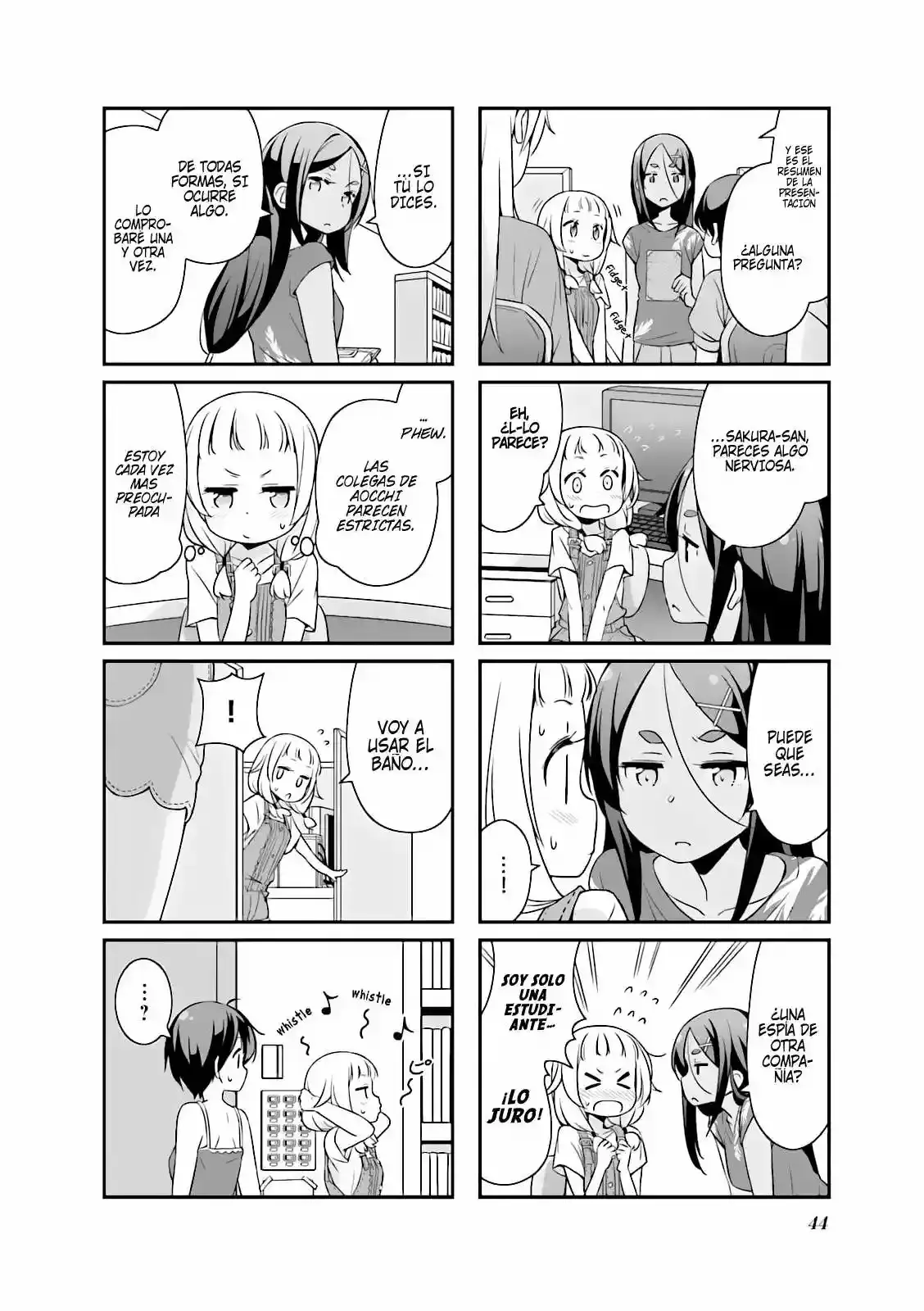 NEW GAME! capítulo 17, página 5