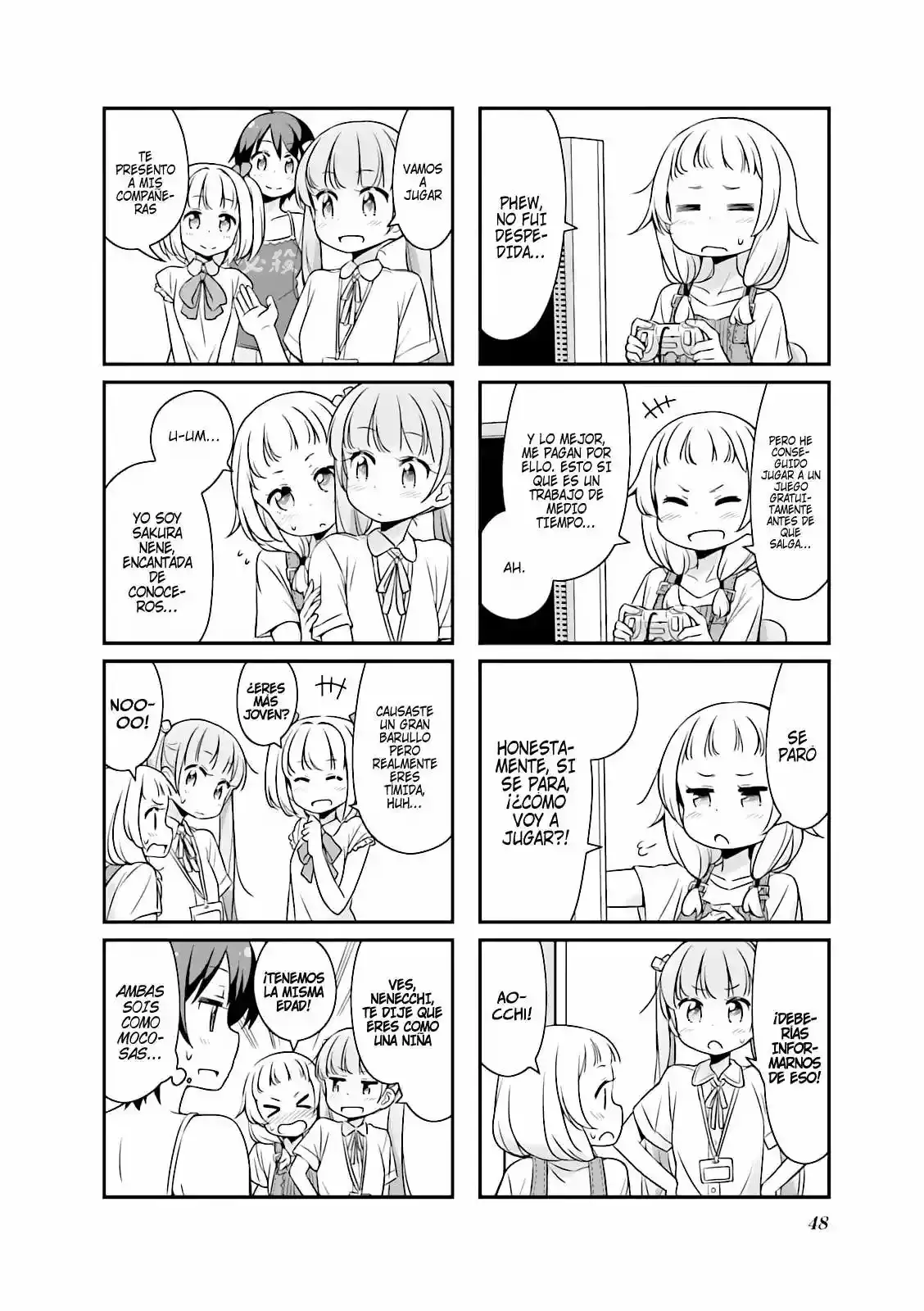NEW GAME! capítulo 17, página 9