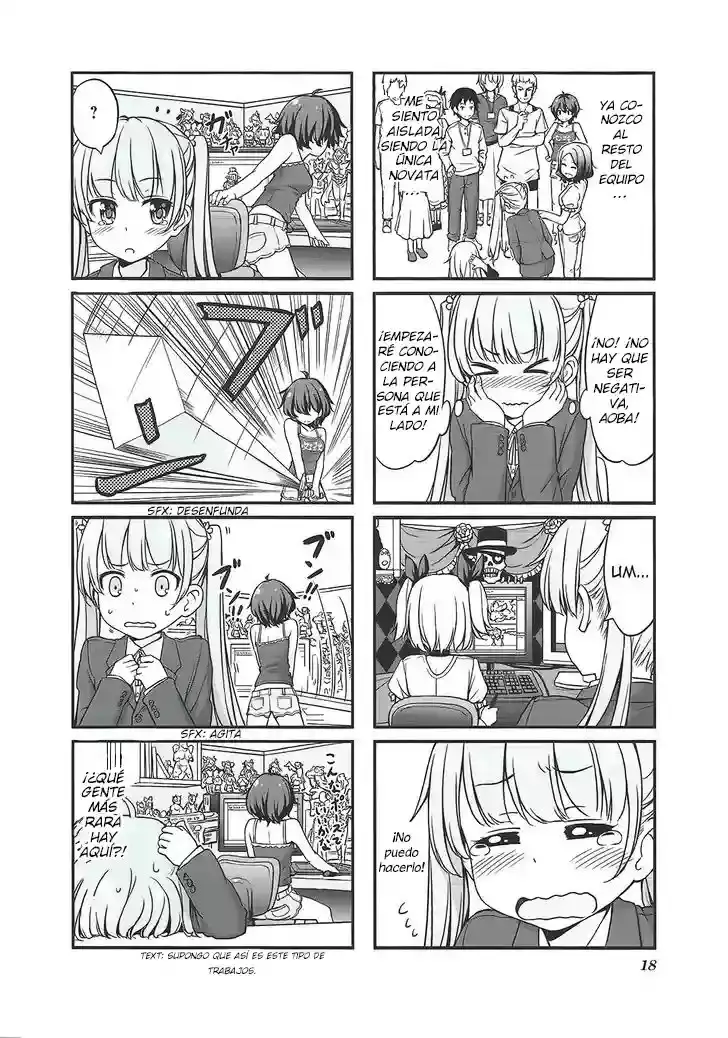 NEW GAME! capítulo 2, página 3