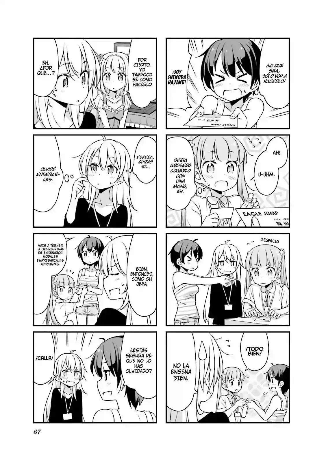 NEW GAME! capítulo 20, página 4