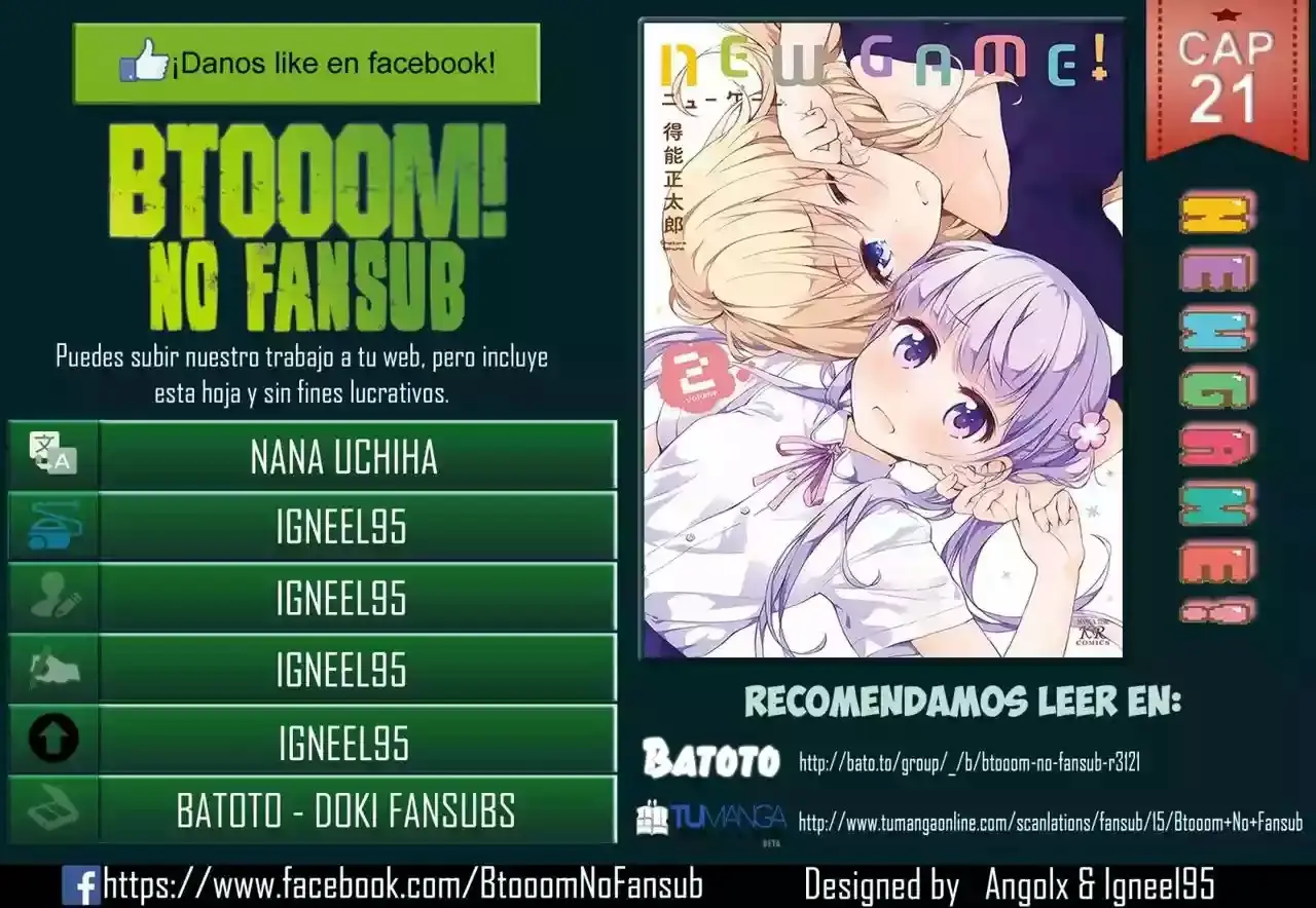 NEW GAME! capítulo 21, página 1