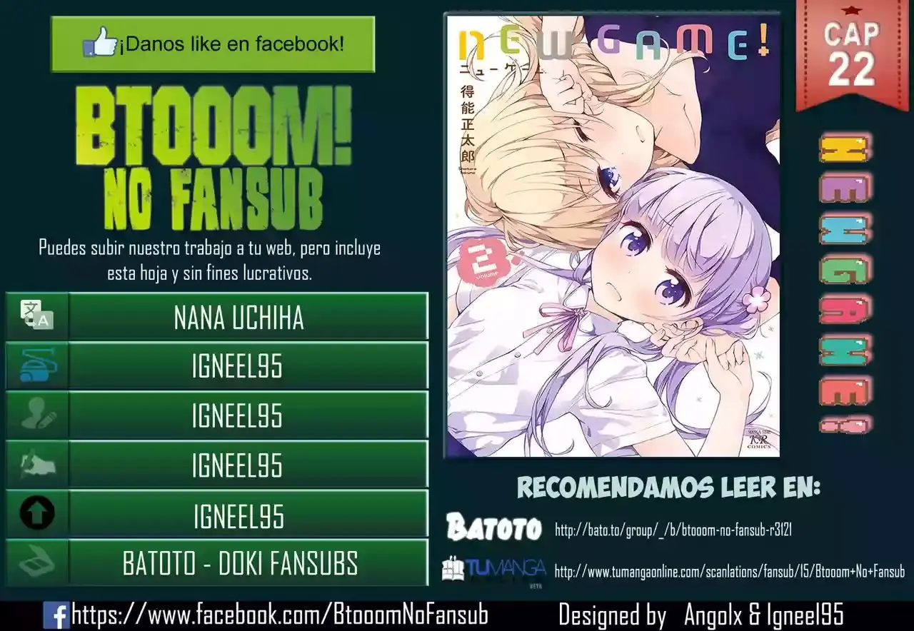 NEW GAME! capítulo 22, página 1