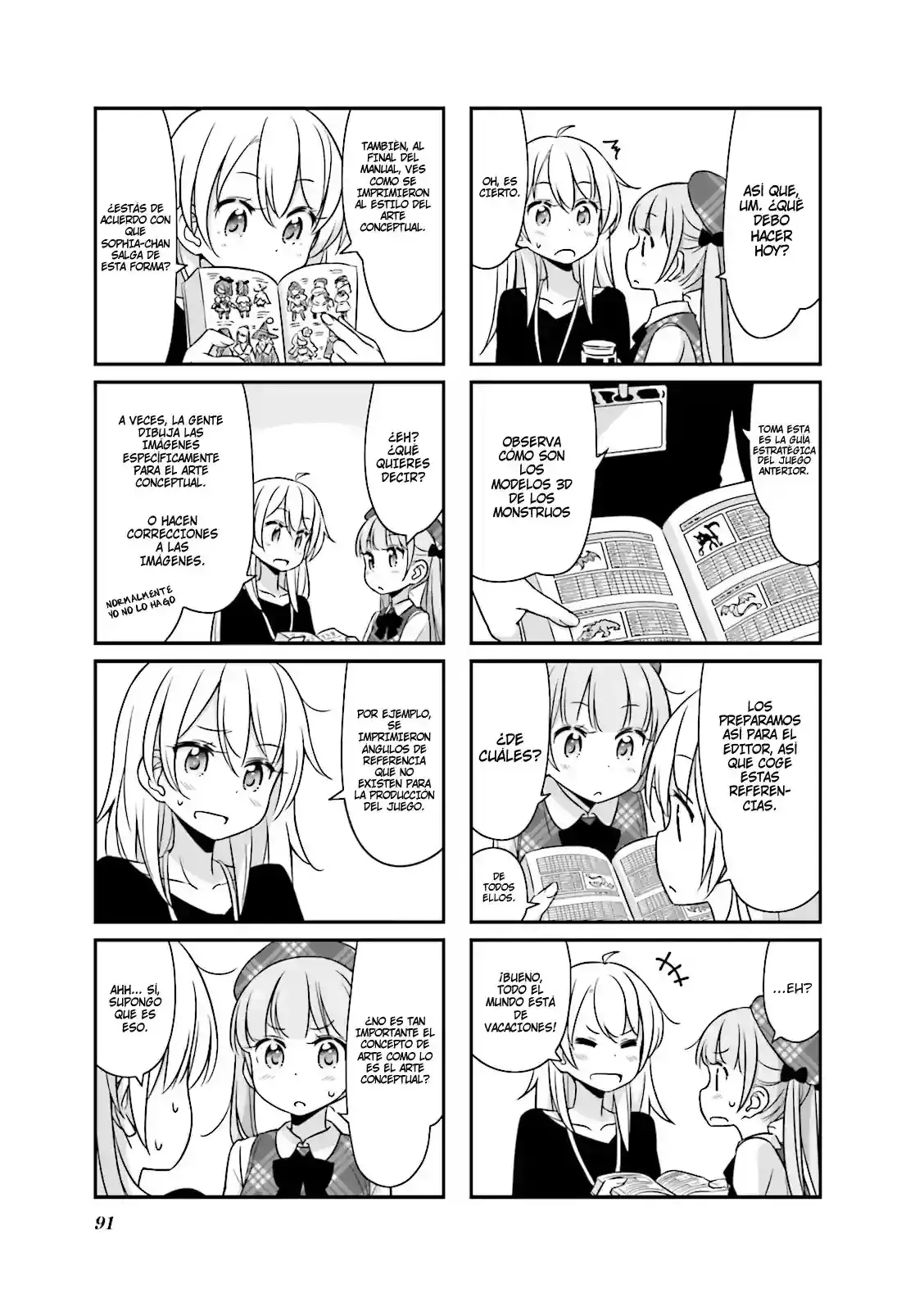 NEW GAME! capítulo 23, página 4