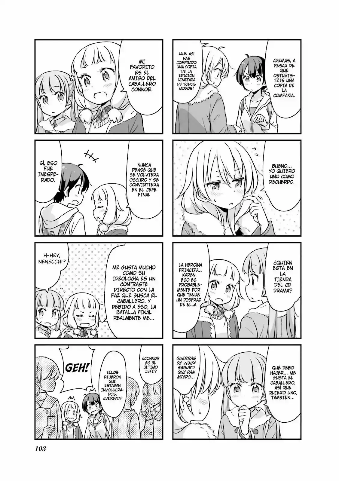 NEW GAME! capítulo 24, página 8
