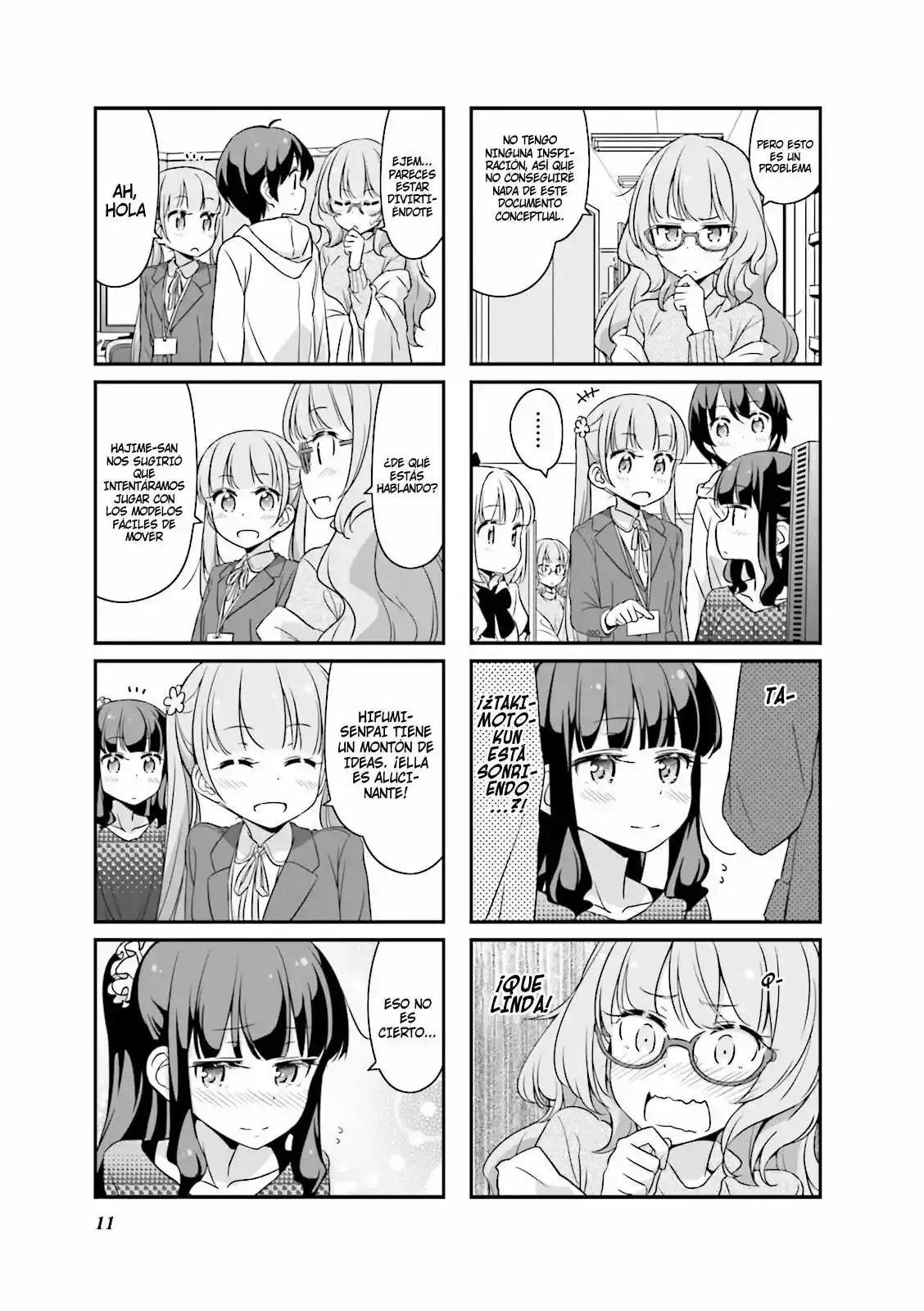 NEW GAME! capítulo 26, página 13