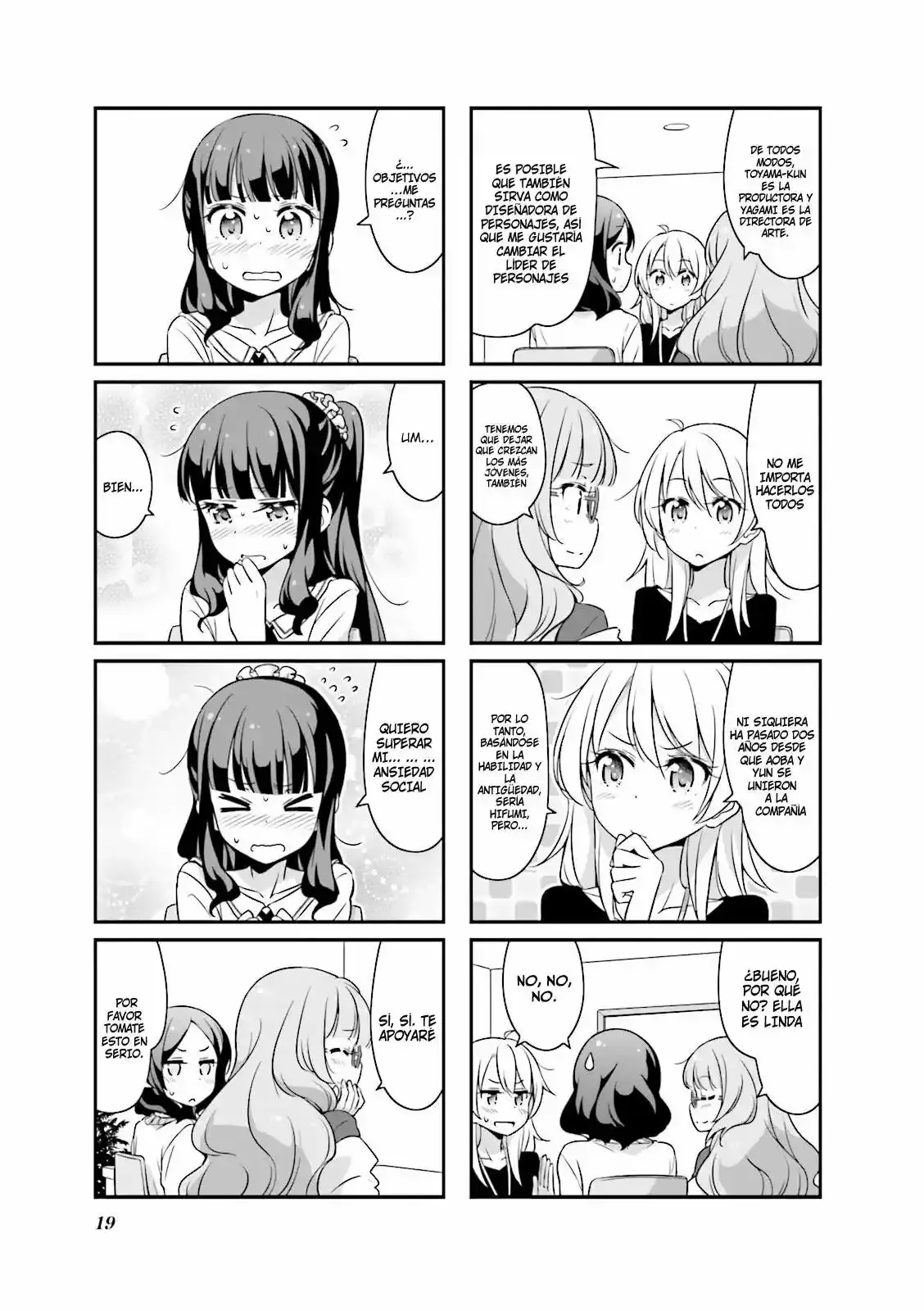 NEW GAME! capítulo 27, página 4