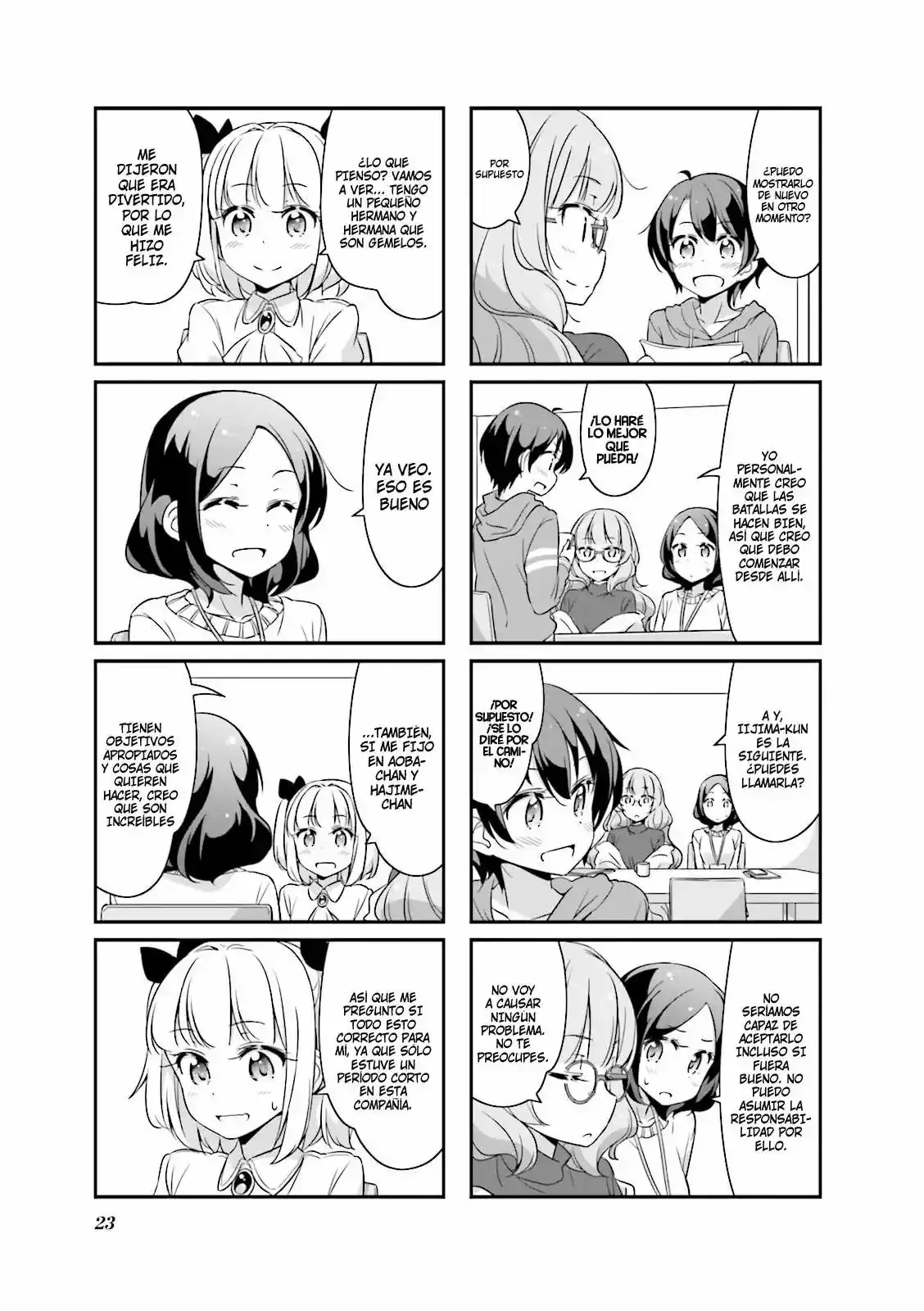 NEW GAME! capítulo 27, página 8