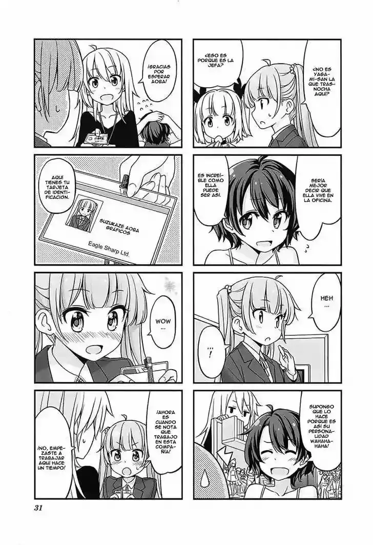 NEW GAME! capítulo 3, página 8
