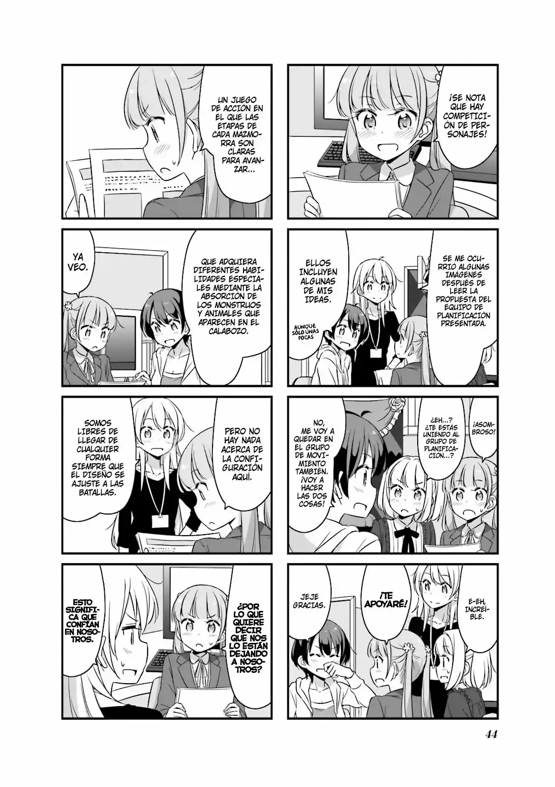 NEW GAME! capítulo 30, página 3