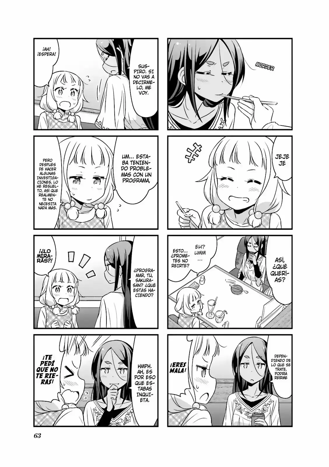 NEW GAME! capítulo 32, página 8