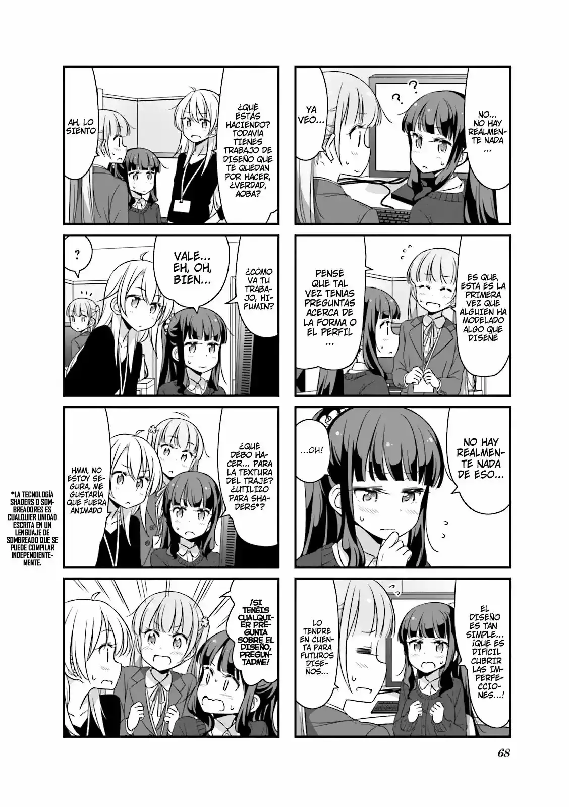 NEW GAME! capítulo 33, página 3