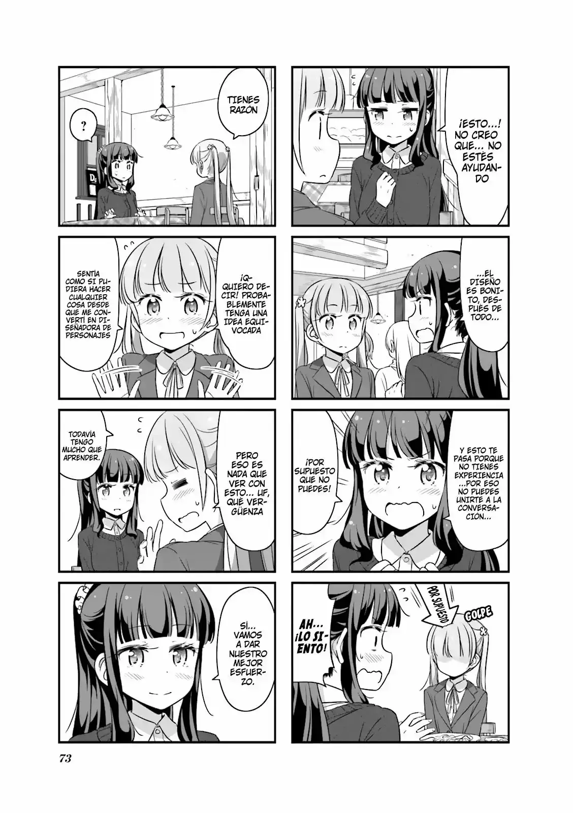NEW GAME! capítulo 33, página 8