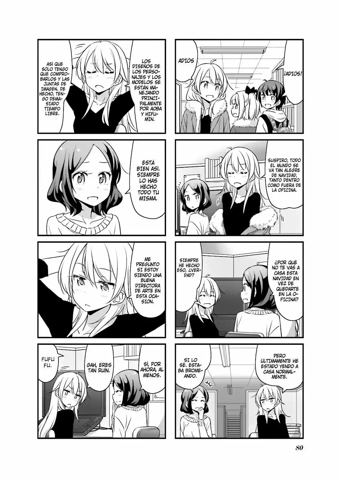 NEW GAME! capítulo 34, página 6