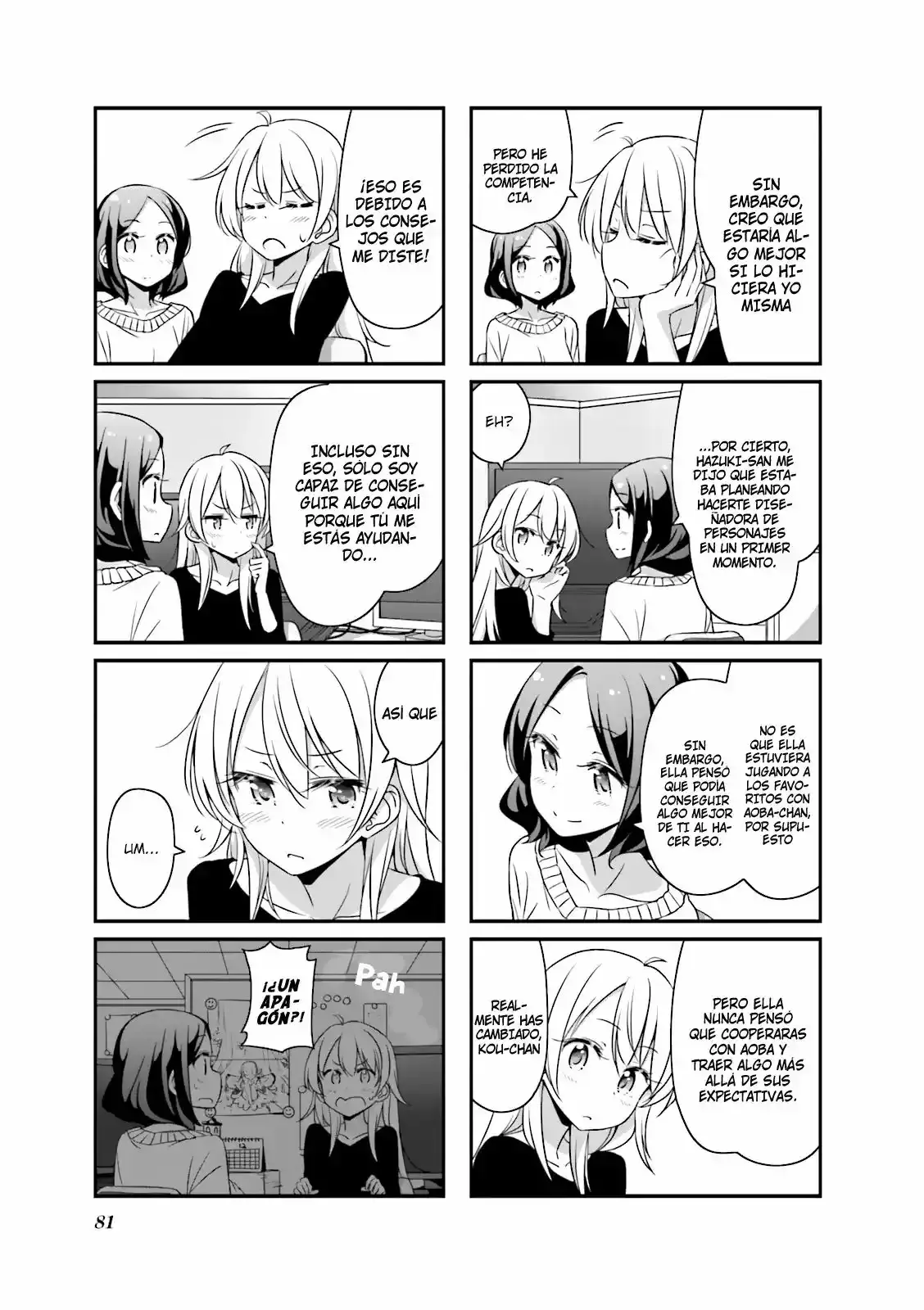 NEW GAME! capítulo 34, página 7