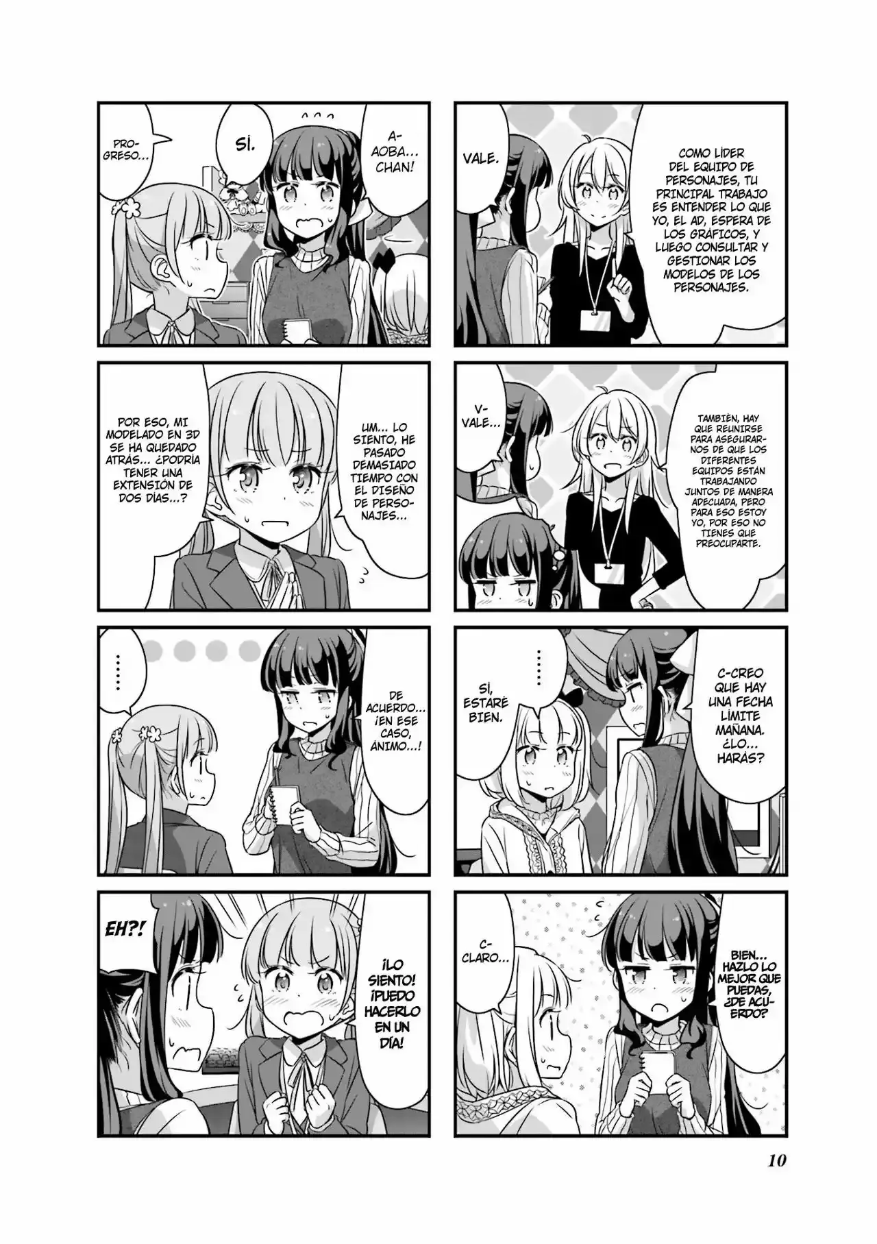 NEW GAME! capítulo 39, página 11
