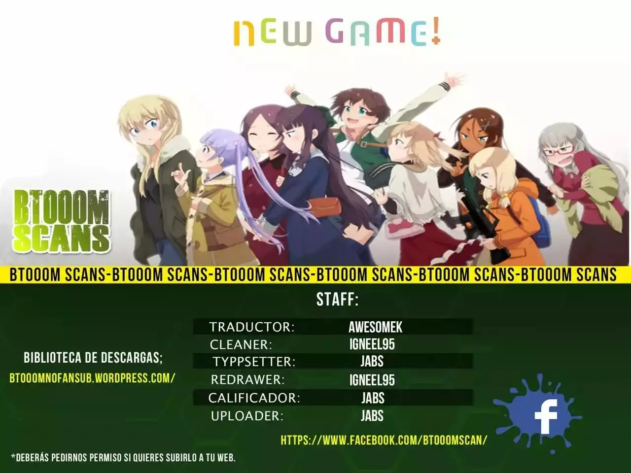 NEW GAME! capítulo 40, página 1