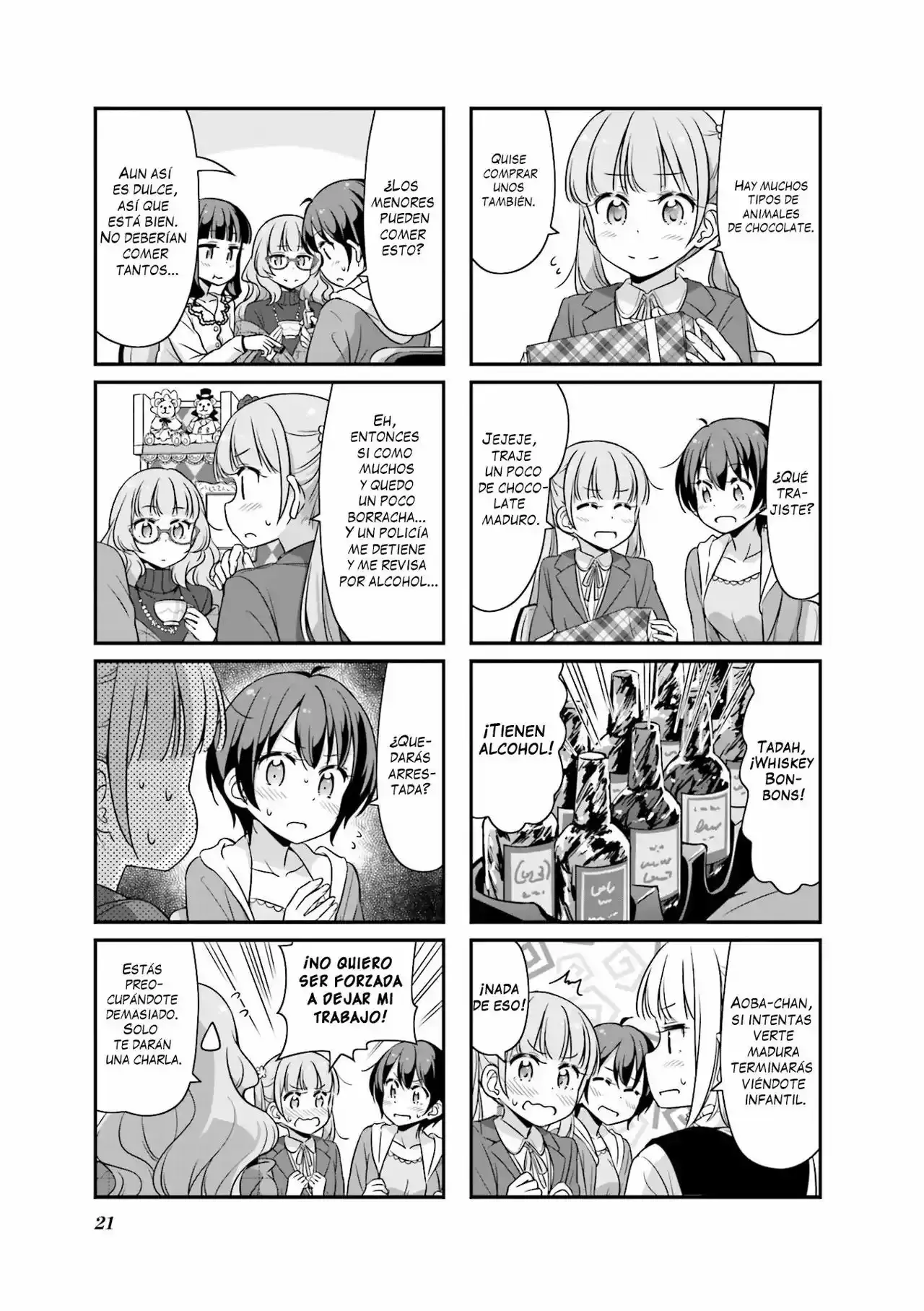 NEW GAME! capítulo 40, página 6
