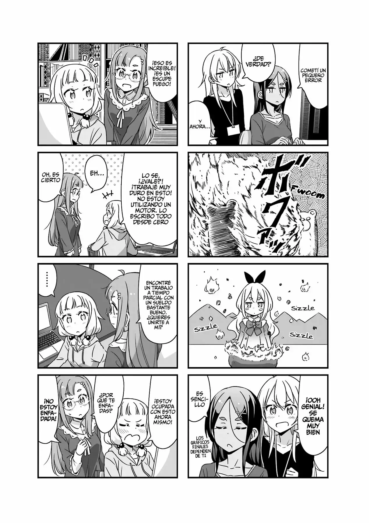 NEW GAME! capítulo 42, página 4
