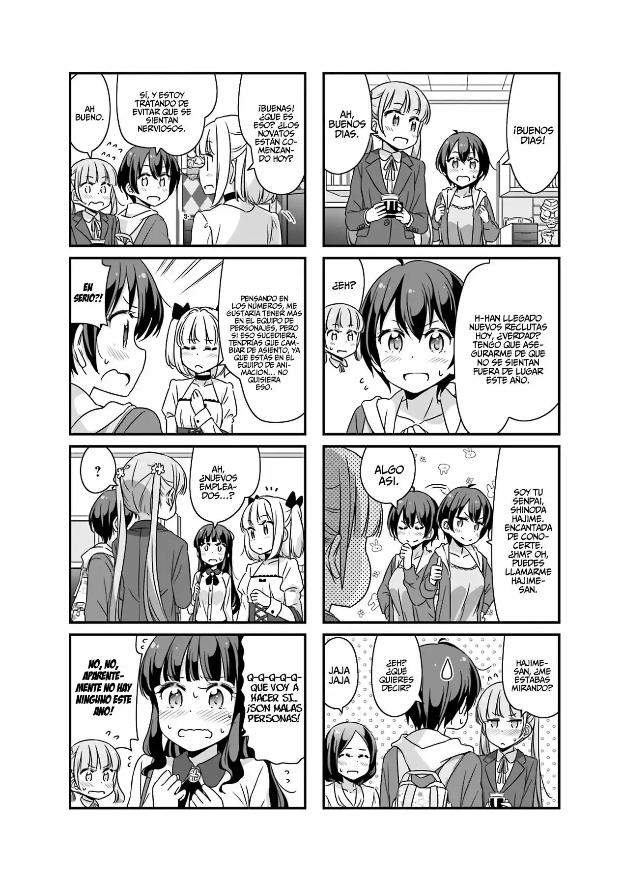 NEW GAME! capítulo 43, página 5