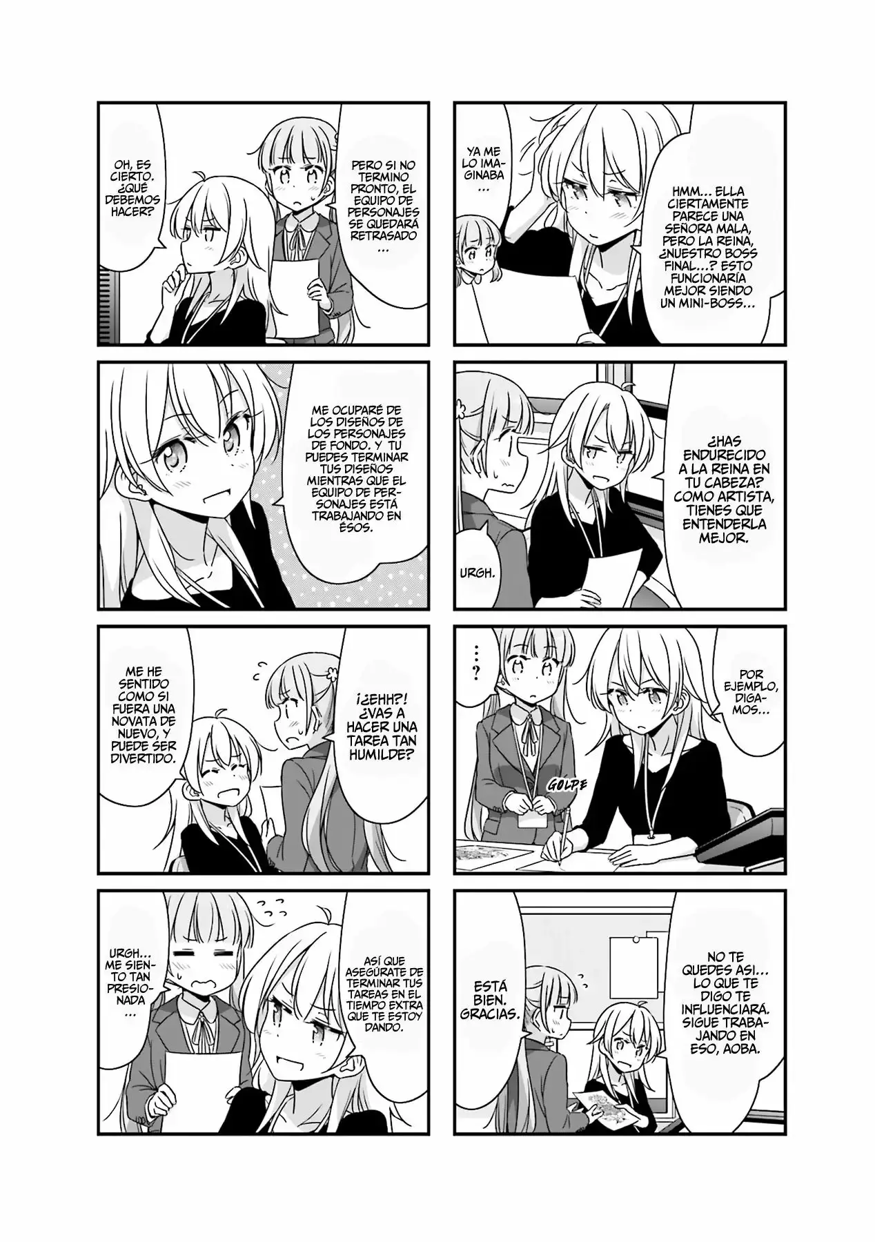 NEW GAME! capítulo 44, página 3