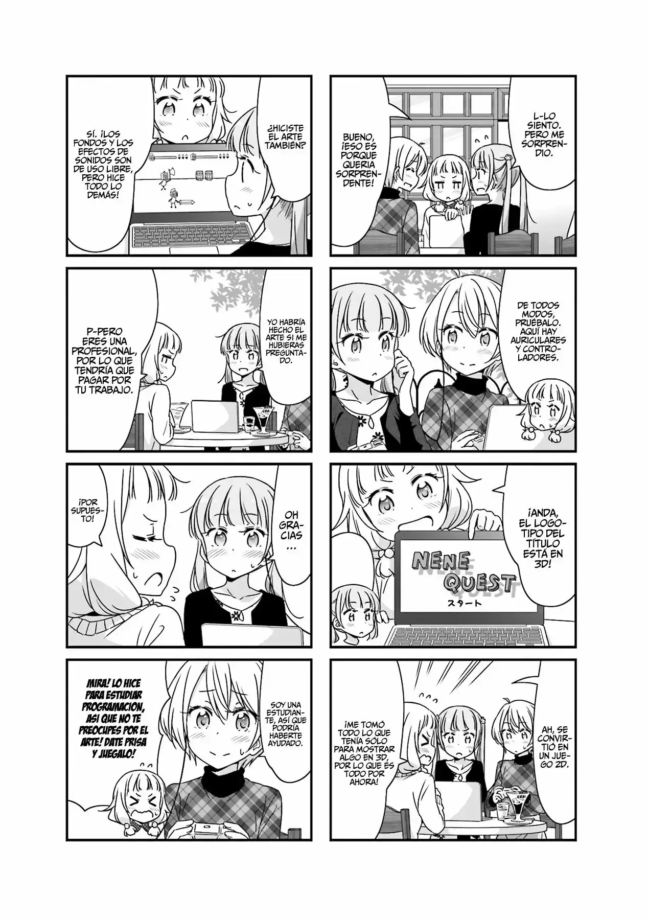 NEW GAME! capítulo 47, página 6