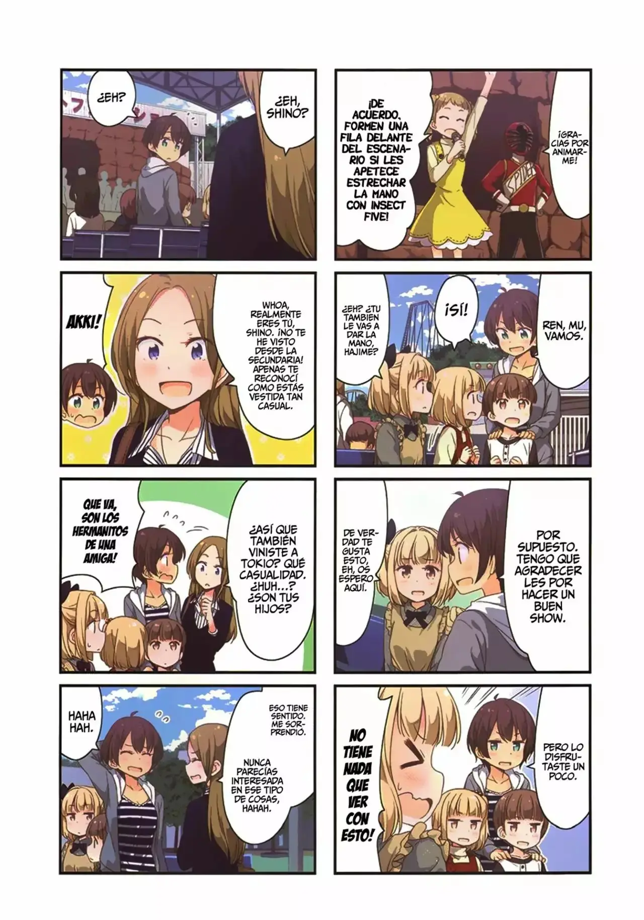 NEW GAME! capítulo 48, página 4