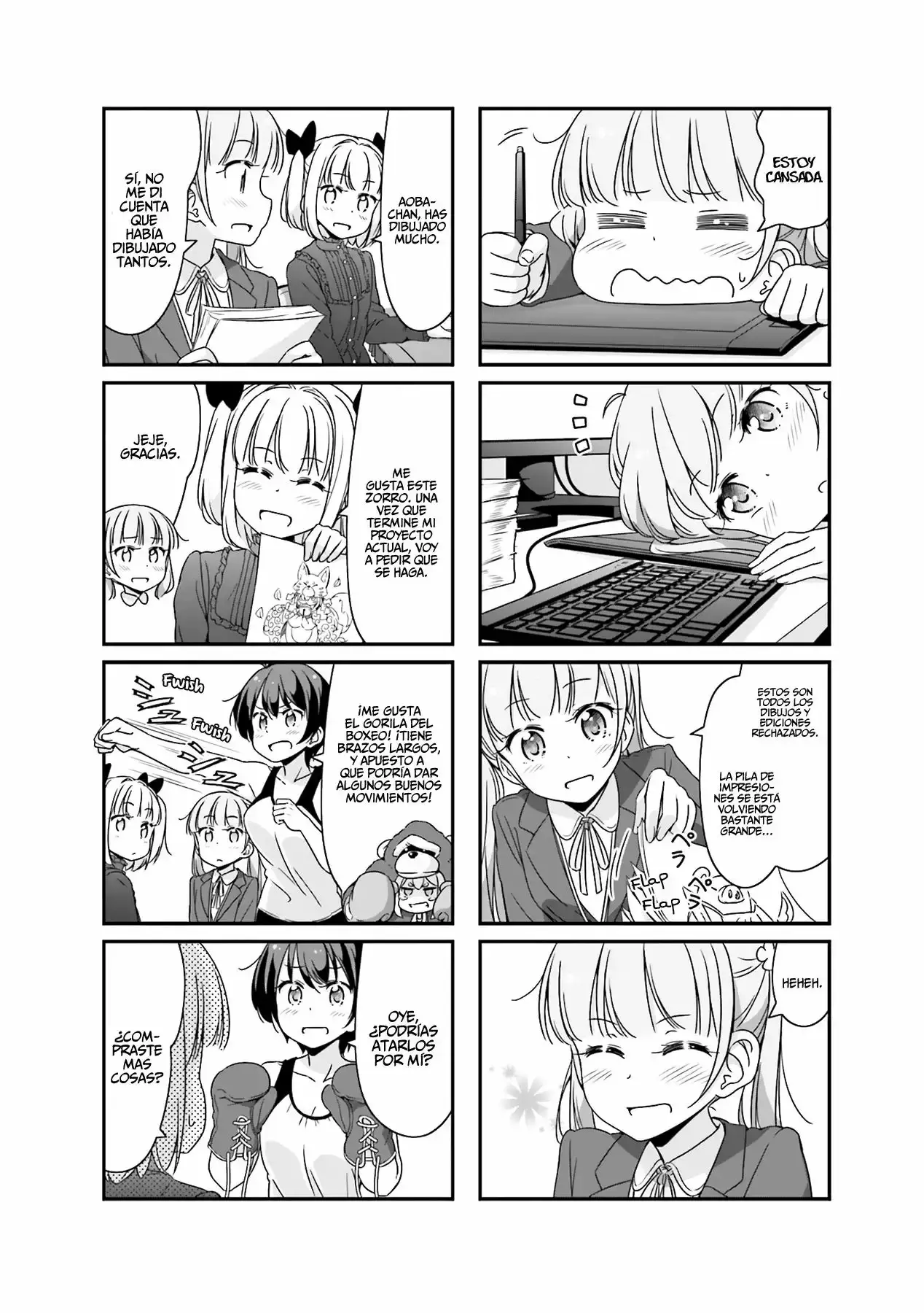 NEW GAME! capítulo 49, página 3