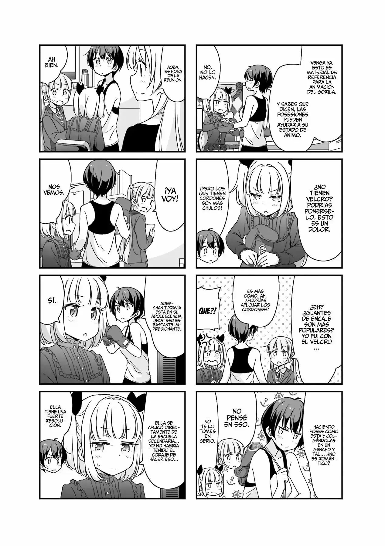 NEW GAME! capítulo 49, página 4