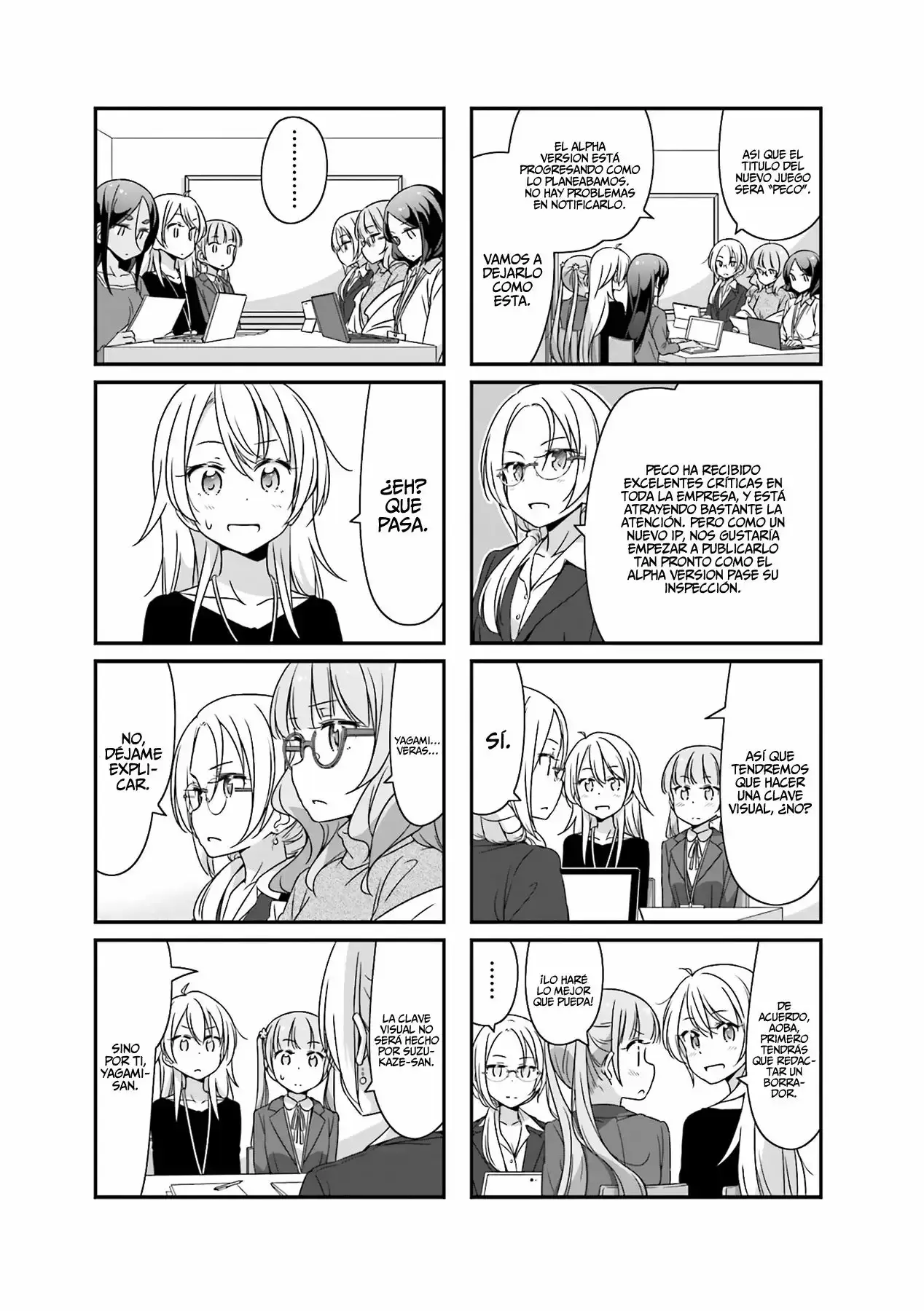NEW GAME! capítulo 49, página 6