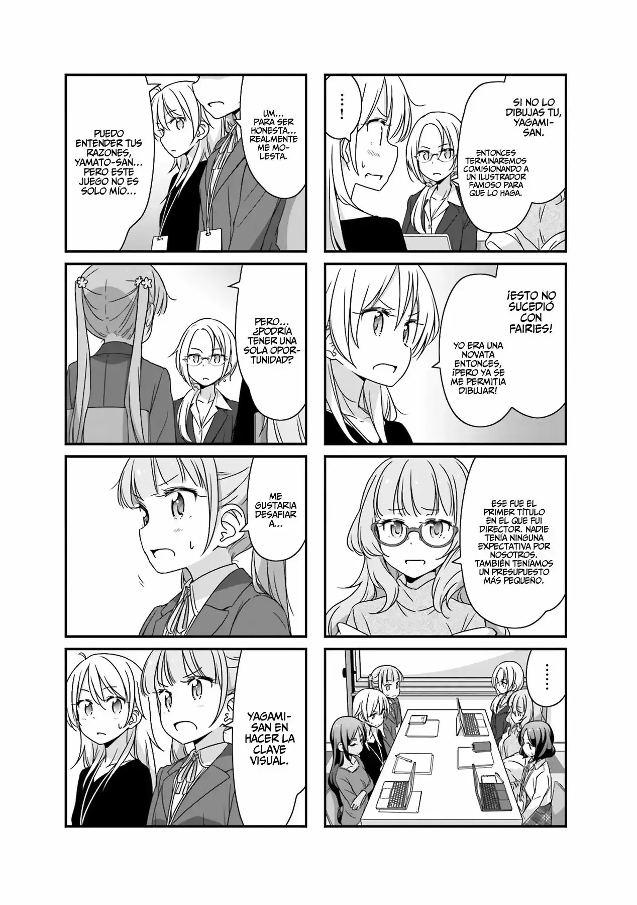 NEW GAME! capítulo 49, página 8
