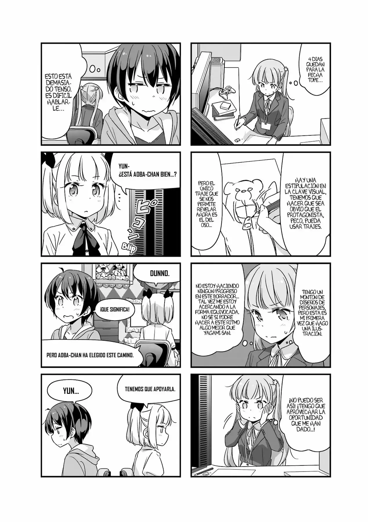 NEW GAME! capítulo 50, página 3