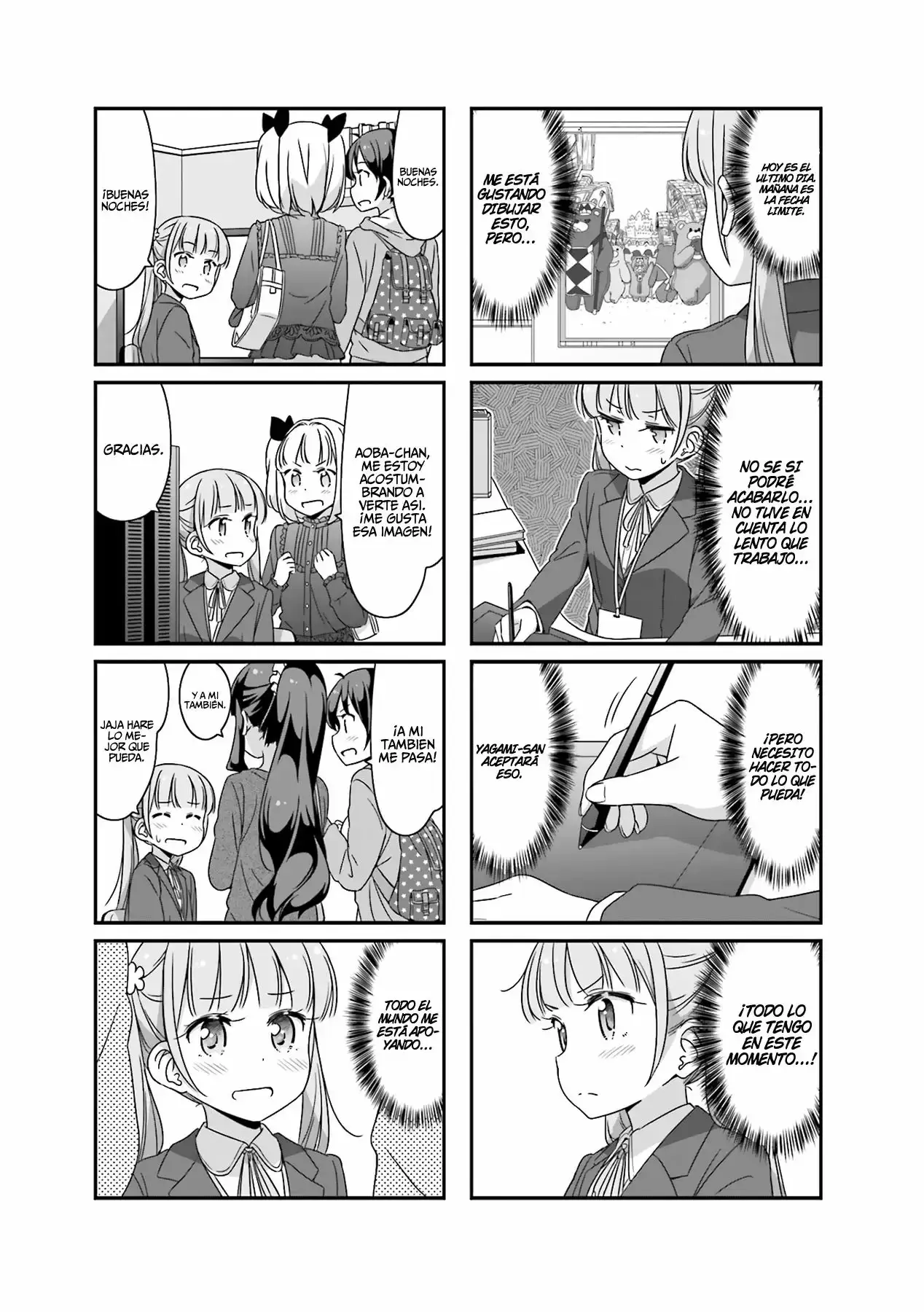 NEW GAME! capítulo 50, página 8