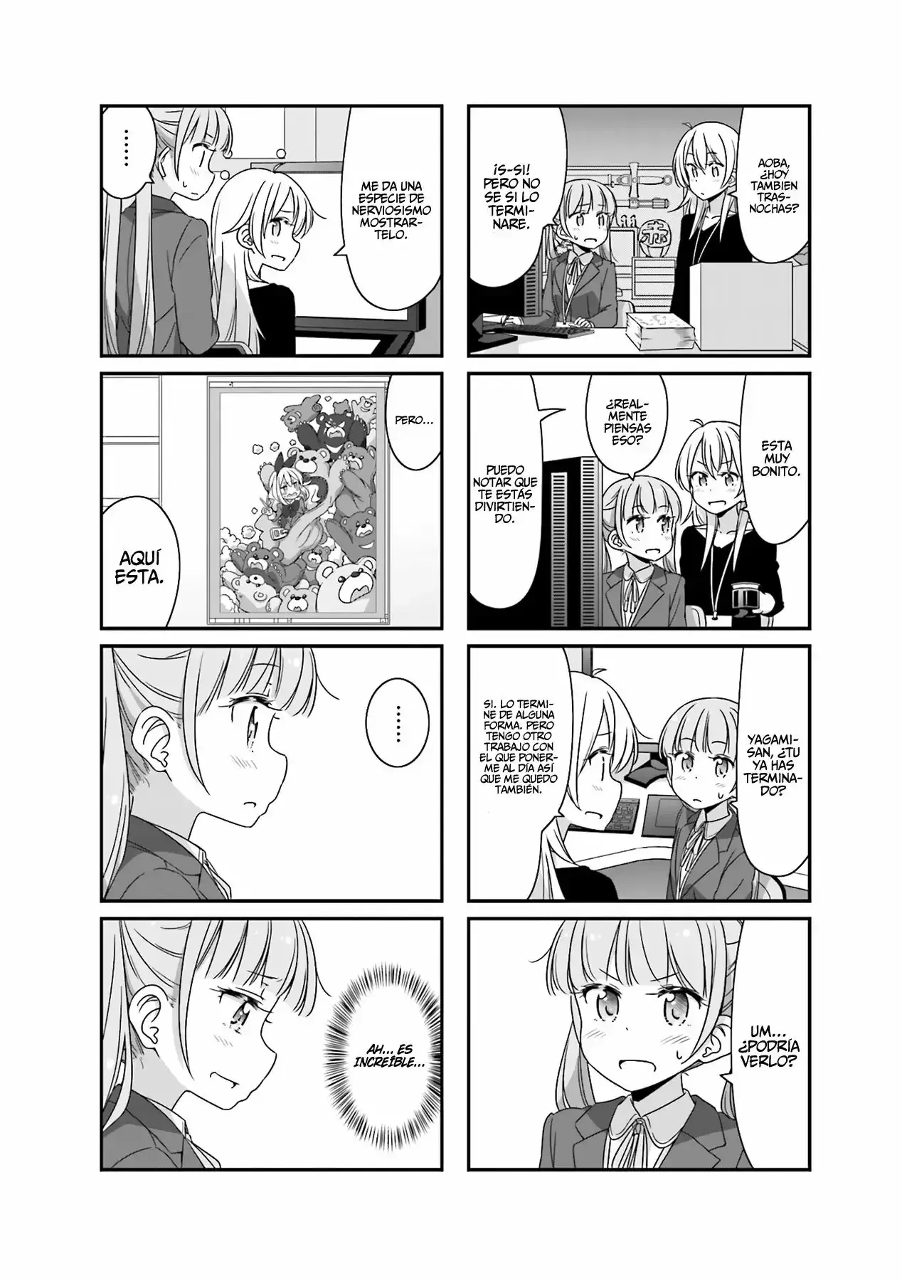NEW GAME! capítulo 50, página 9