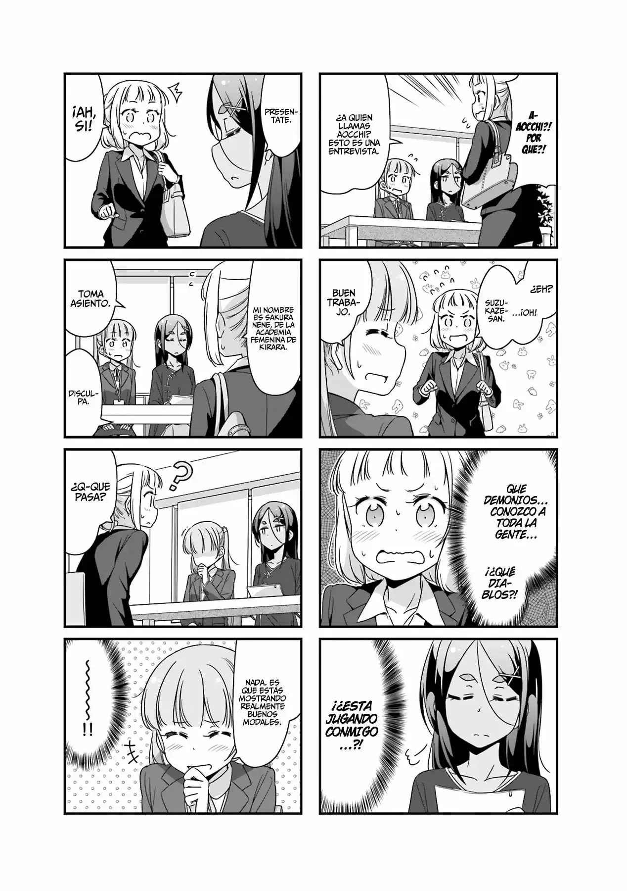 NEW GAME! capítulo 51, página 4