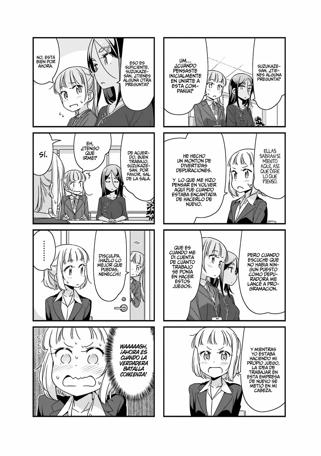 NEW GAME! capítulo 51, página 6