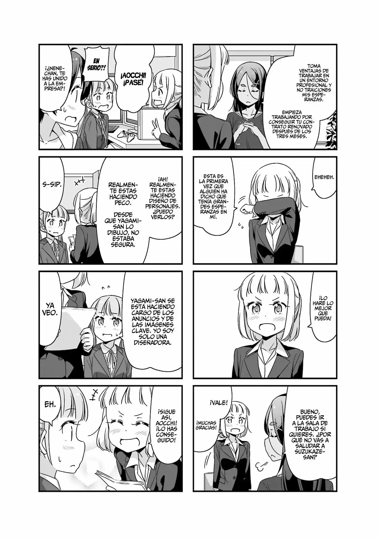 NEW GAME! capítulo 51, página 8