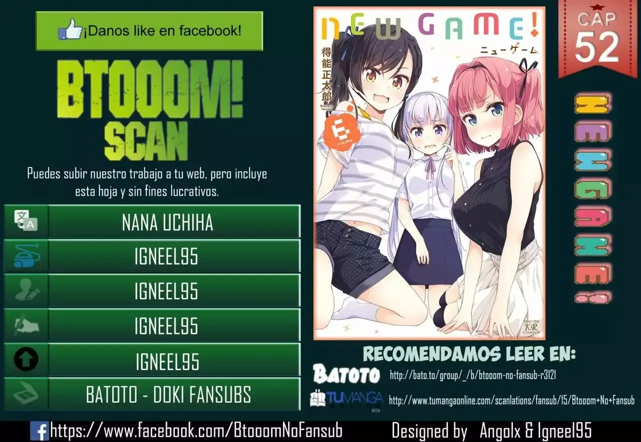 NEW GAME! capítulo 52, página 1