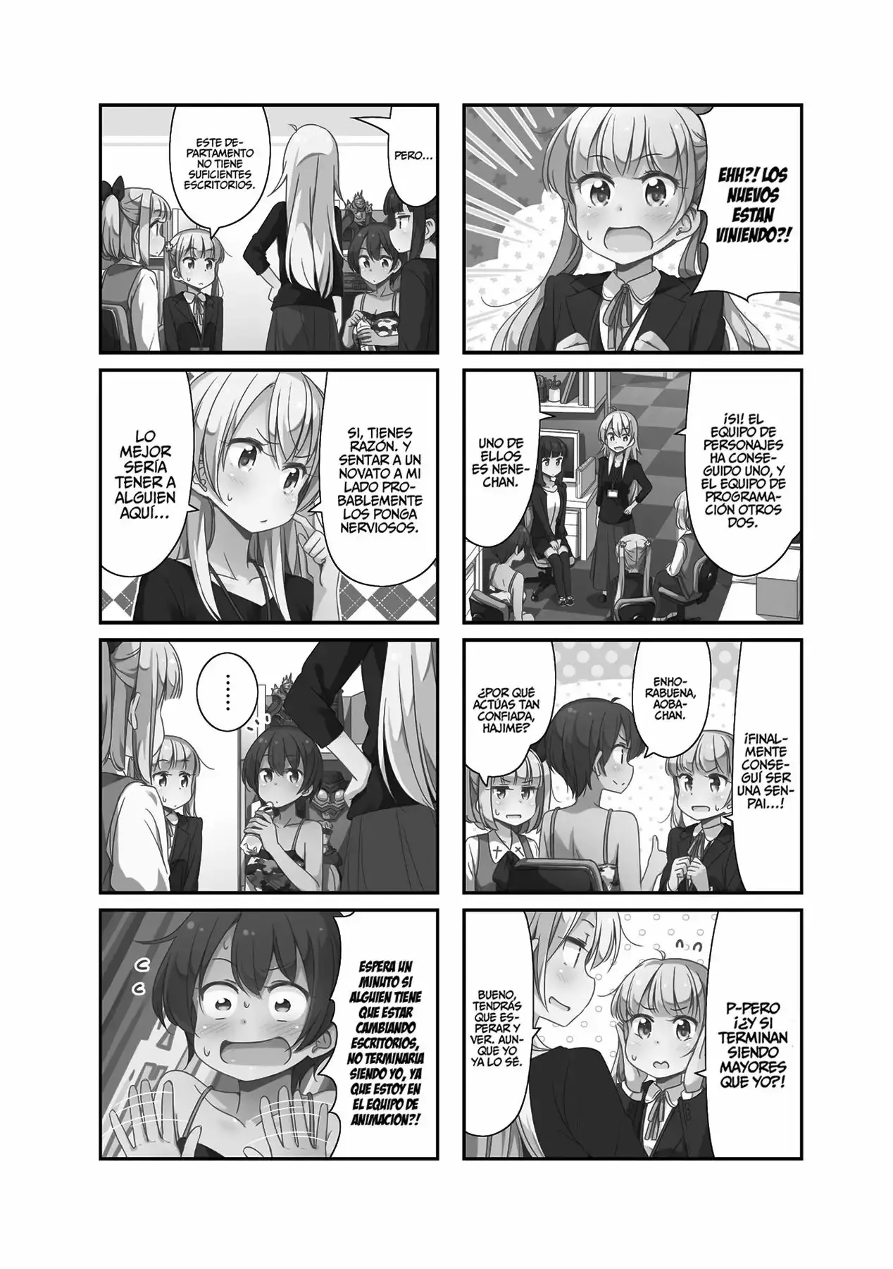 NEW GAME! capítulo 52, página 14