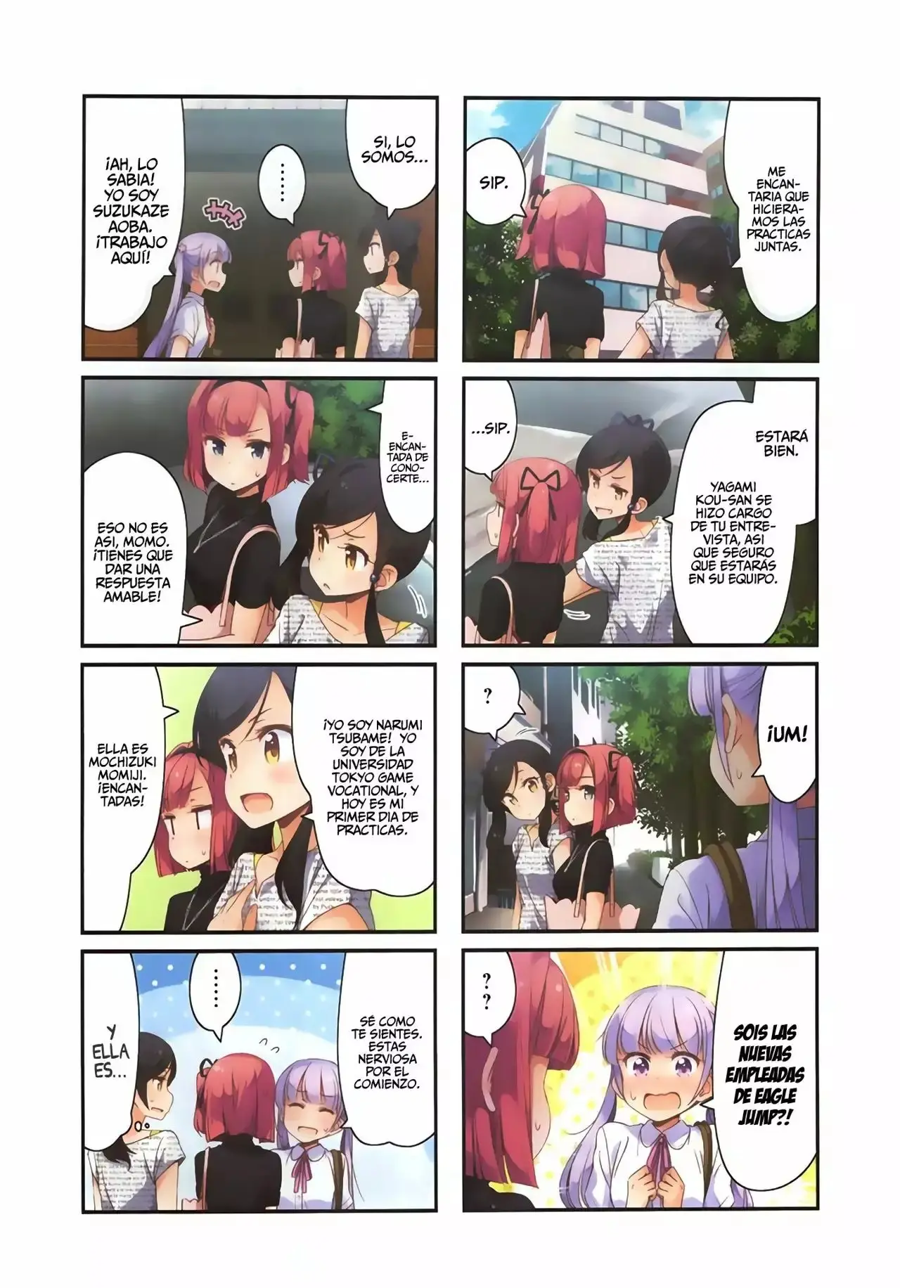 NEW GAME! capítulo 53, página 4
