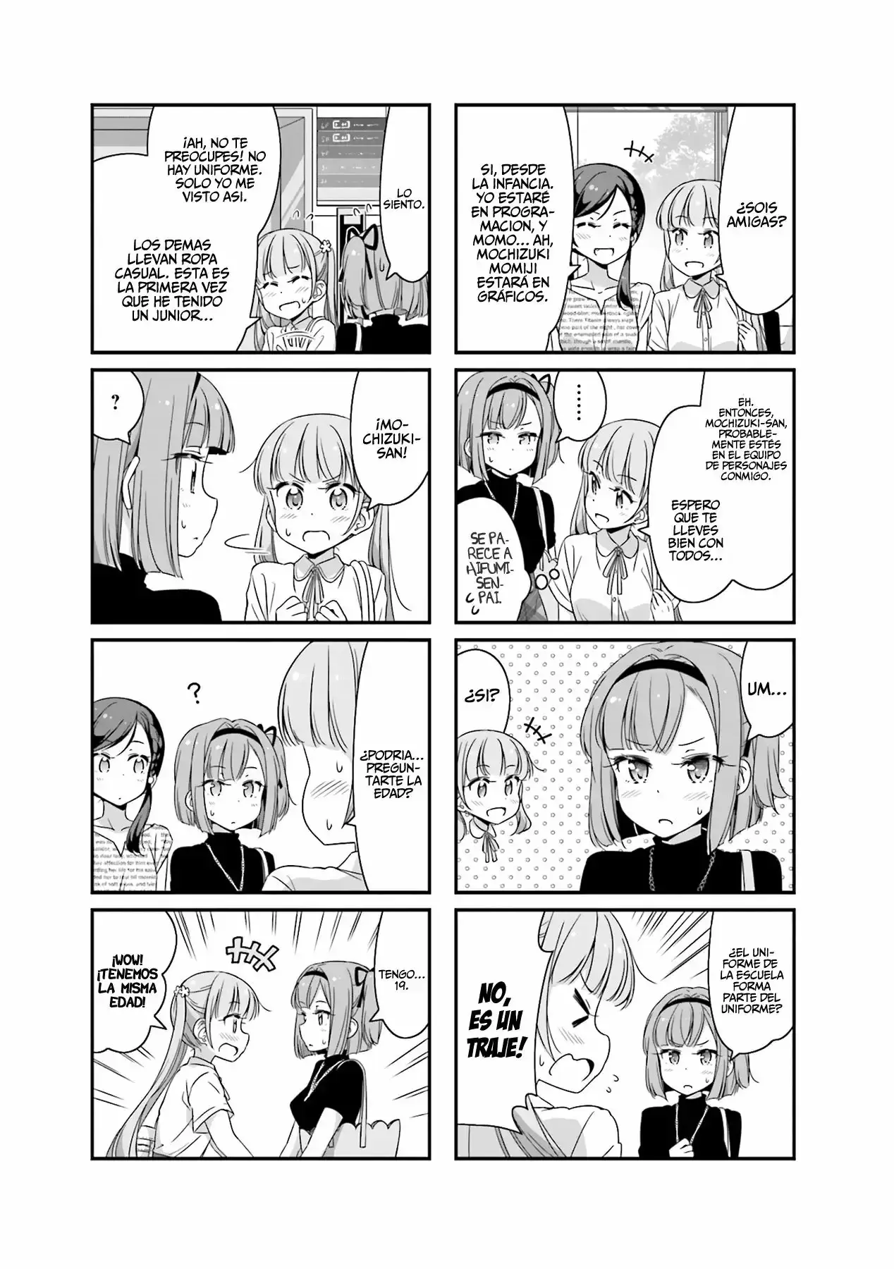 NEW GAME! capítulo 53, página 6