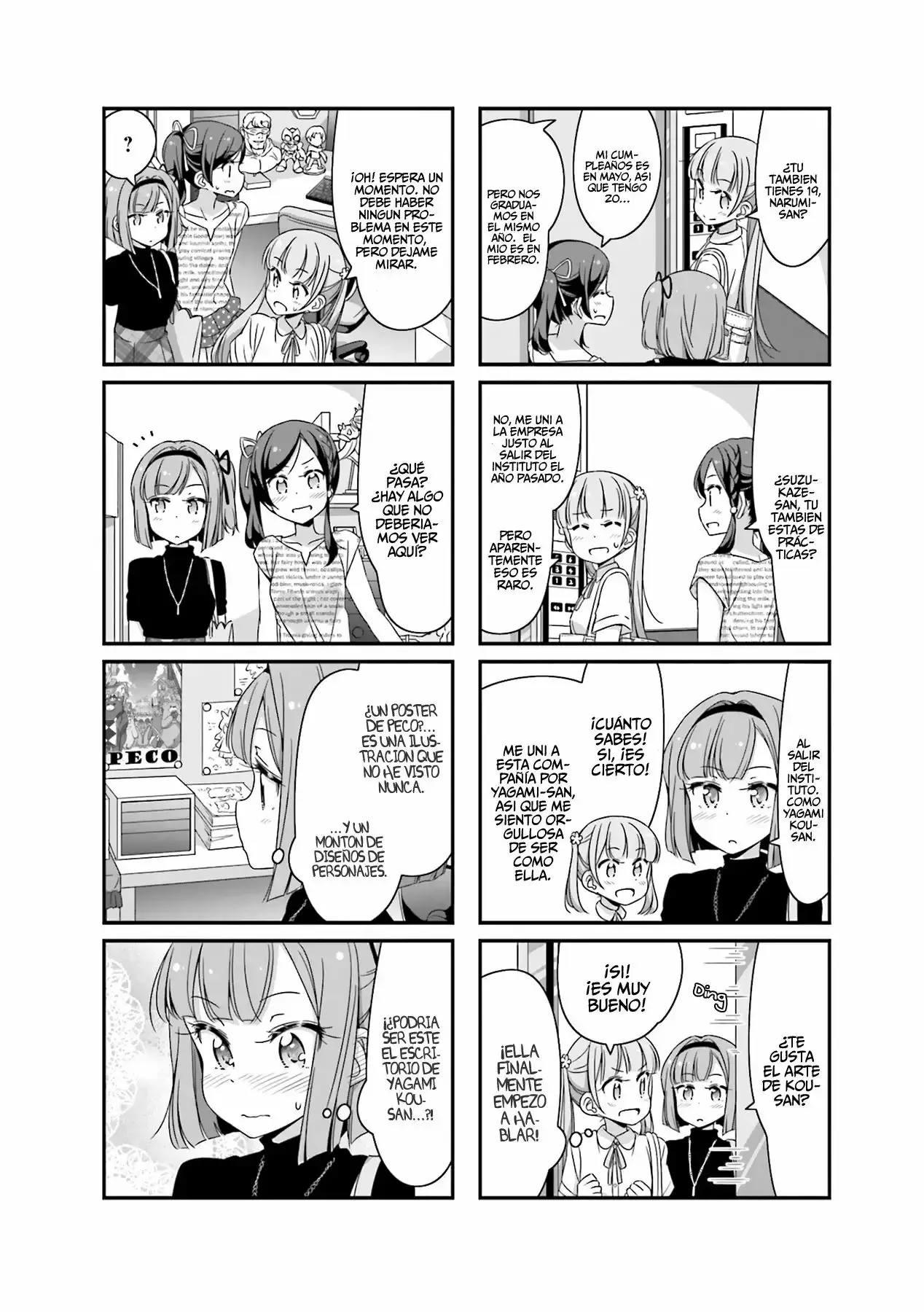 NEW GAME! capítulo 53, página 7