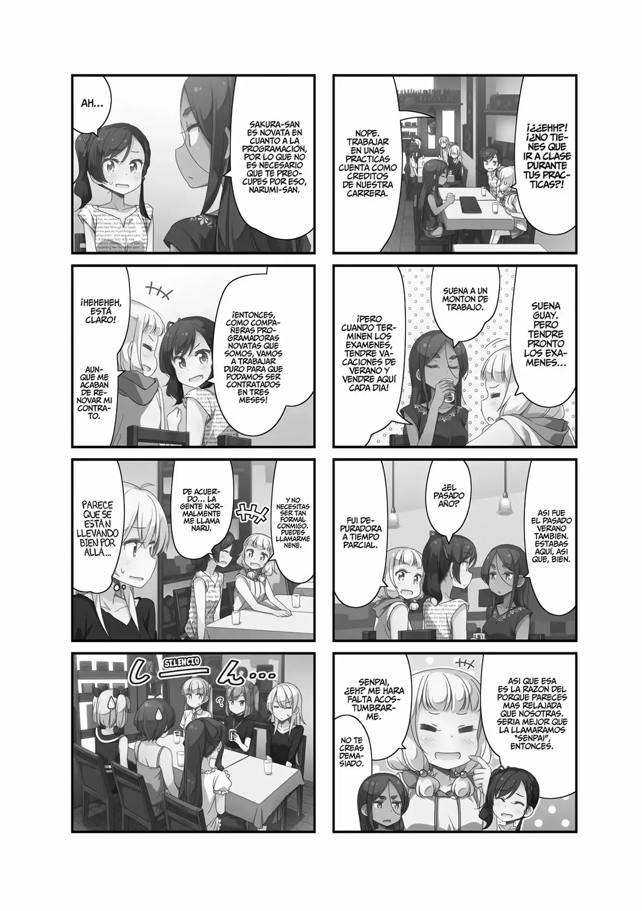 NEW GAME! capítulo 54, página 5