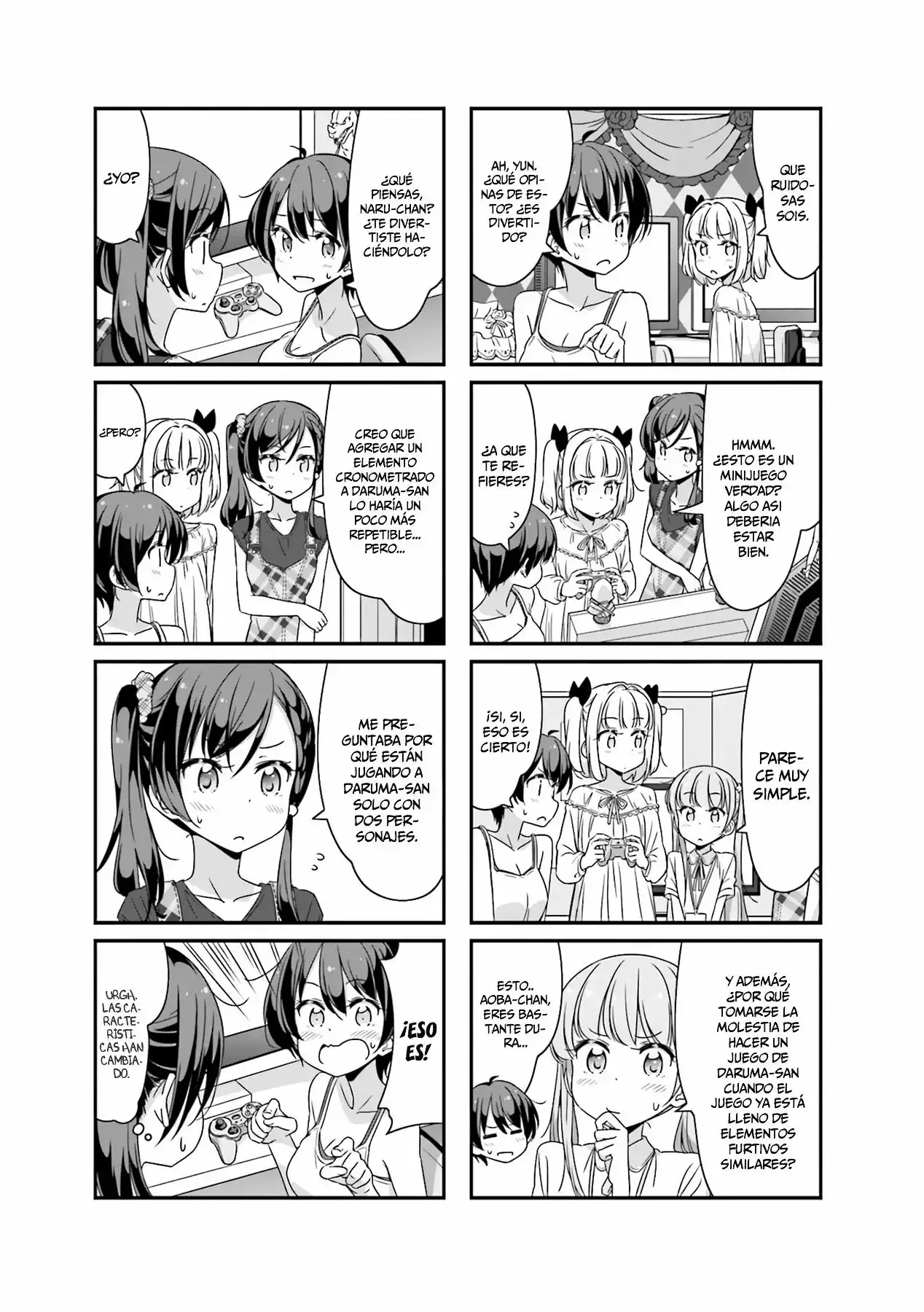 NEW GAME! capítulo 58, página 4