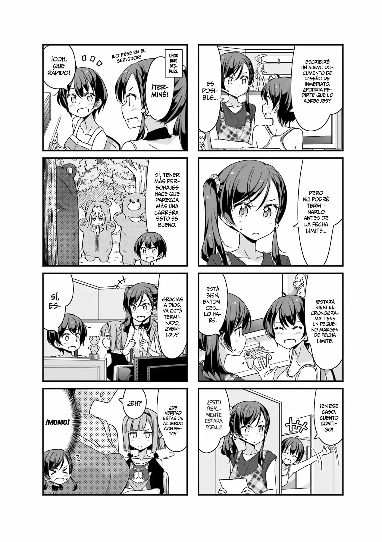 NEW GAME! capítulo 58, página 5