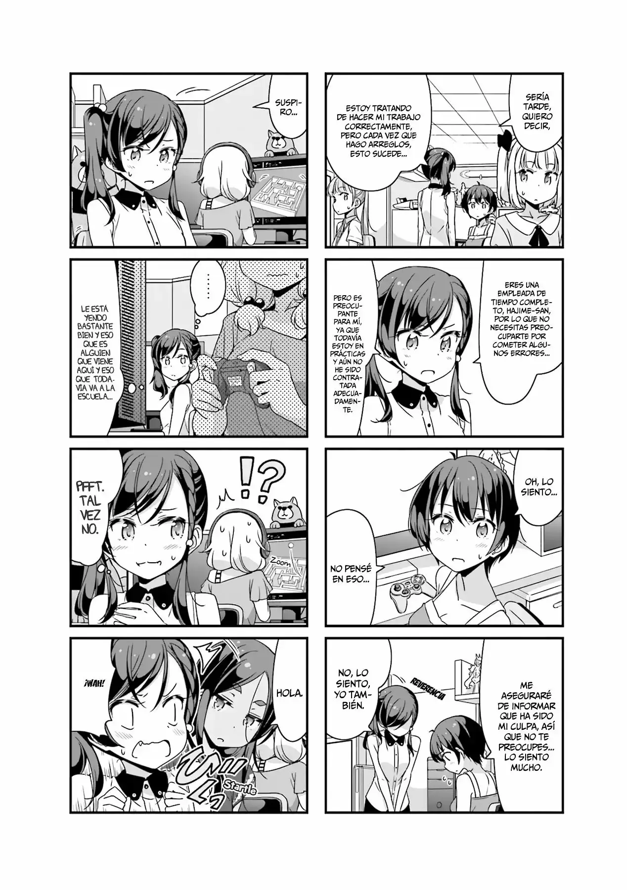 NEW GAME! capítulo 58, página 7