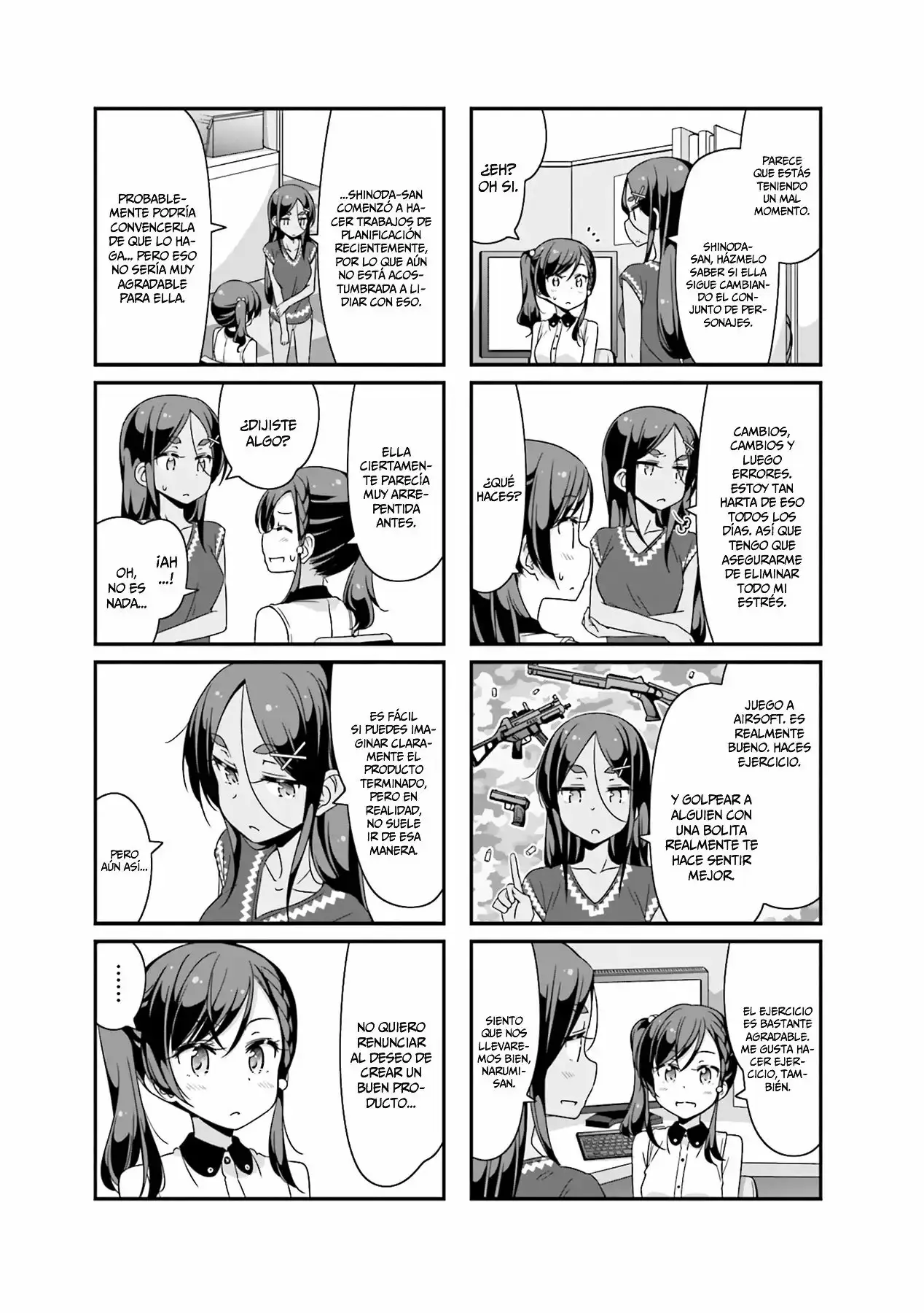 NEW GAME! capítulo 58, página 8