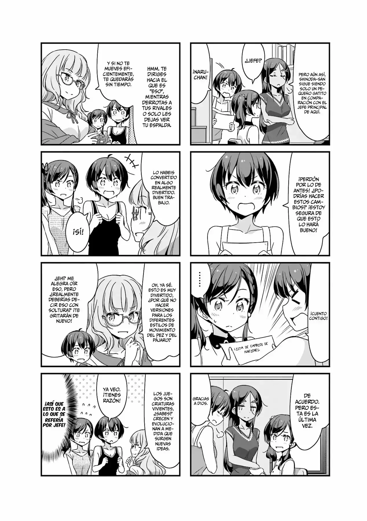NEW GAME! capítulo 58, página 9