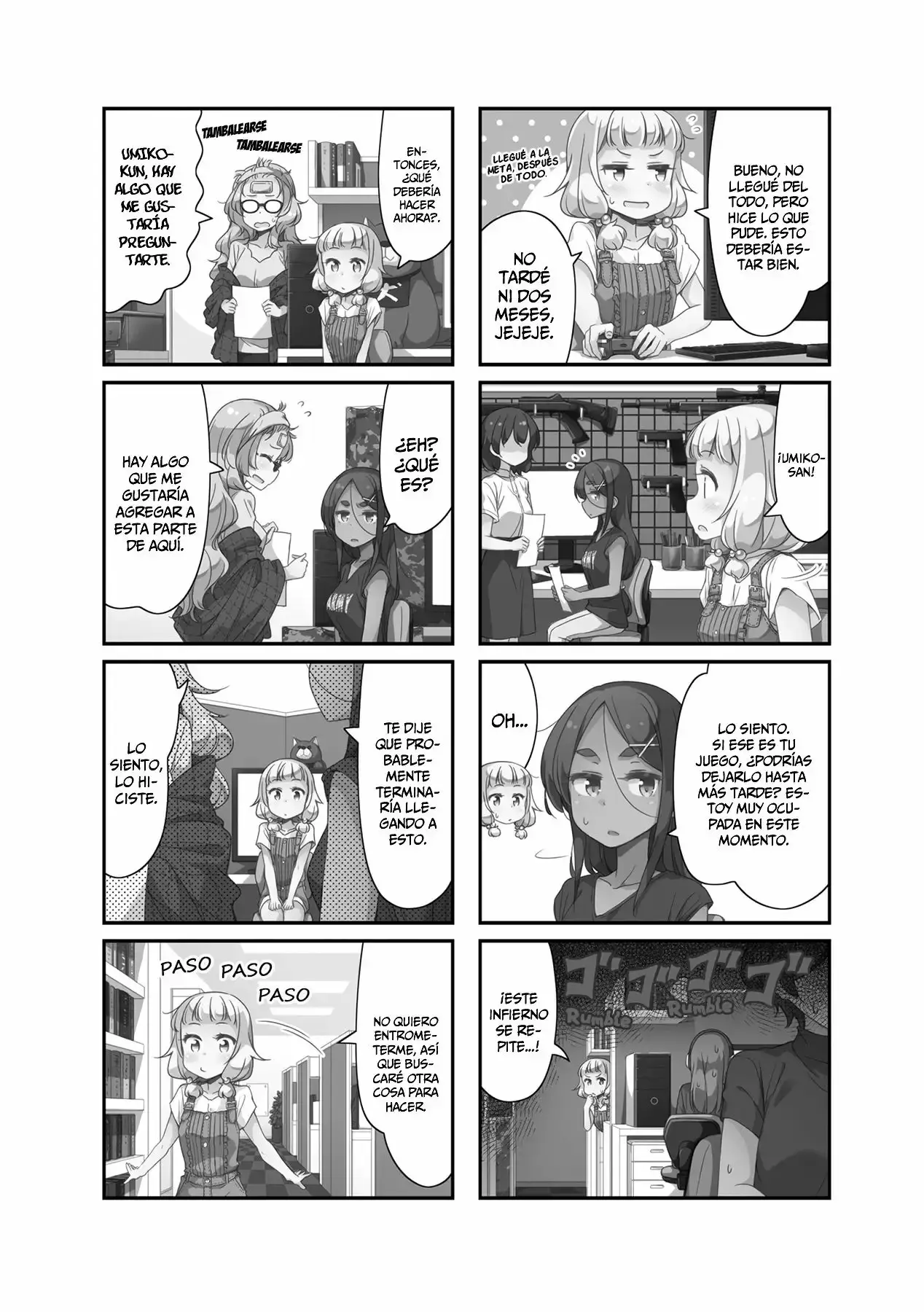 NEW GAME! capítulo 59, página 5
